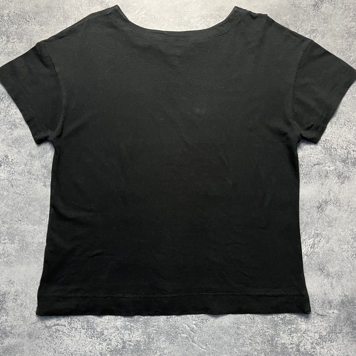 Gudrun Sjoden Gudrun Sjoden Basic Black Tee Luxury Designer Streetwear Y2K Size S / US 4 / IT 40 - 10 Thumbnail