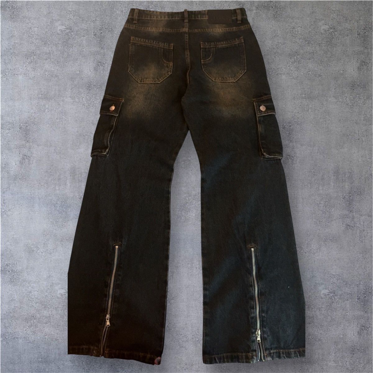 Other Ditch La flared cargo denim Size US 30 / EU 46 - 2 Thumbnail