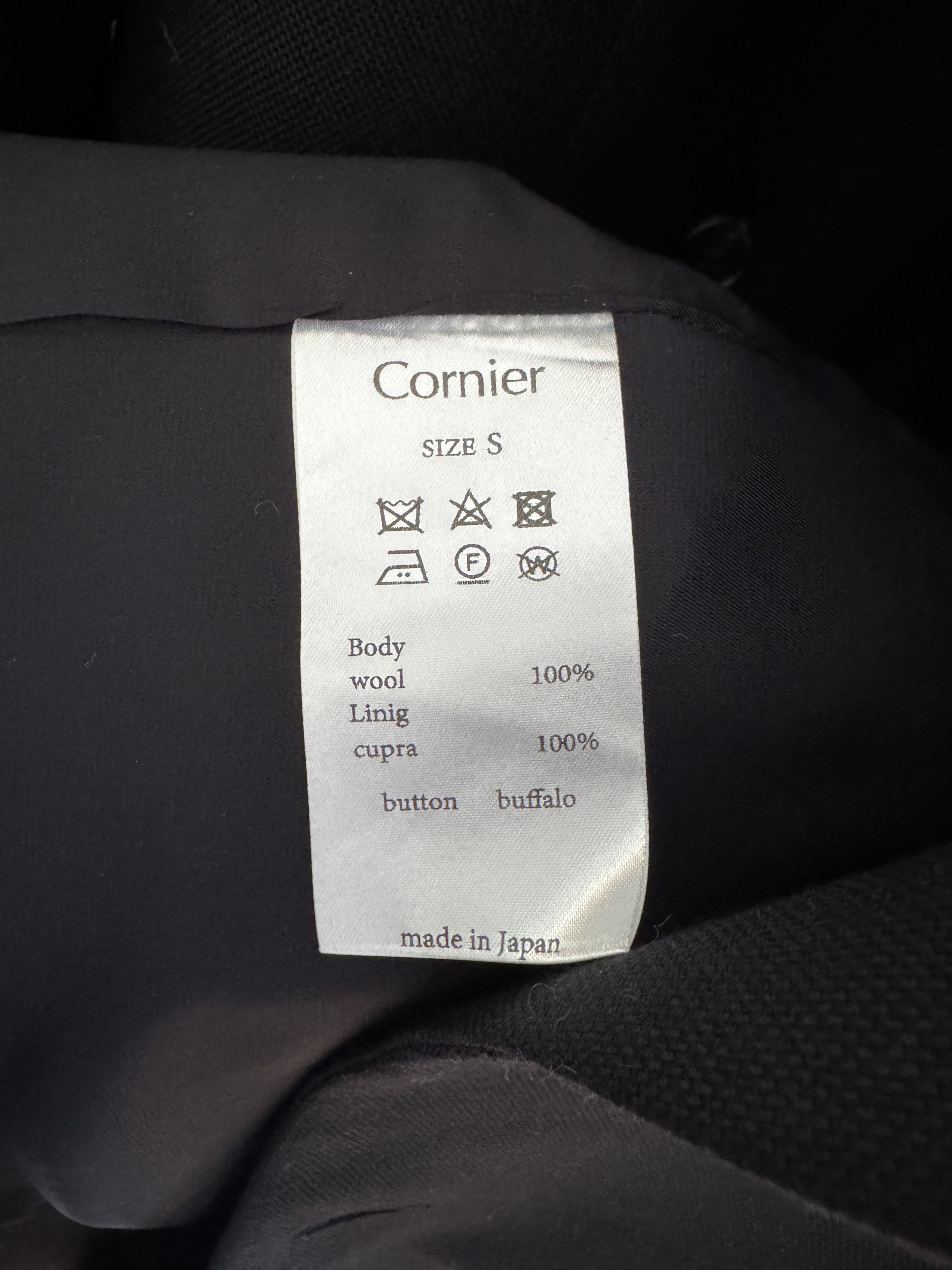 Japanese Brand Double-Breasted Wool Coat Size US S / EU 44-46 / 1 - 7 Thumbnail