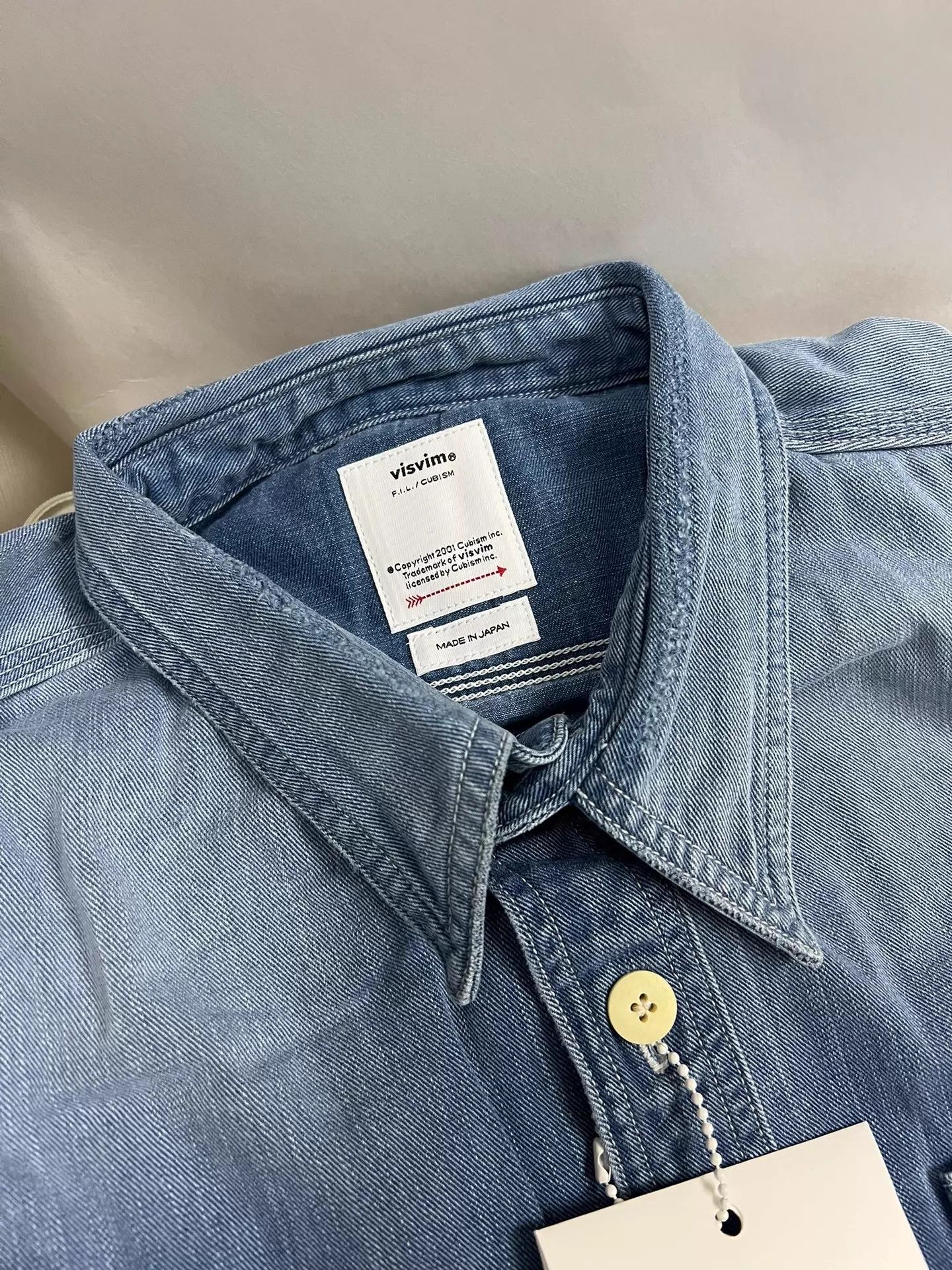Visvim VISVIM 26SS LARRIKAN CRASH SHIRT INDIGO Size 1 Size US S / EU 44-46 / 1 - 5 Thumbnail