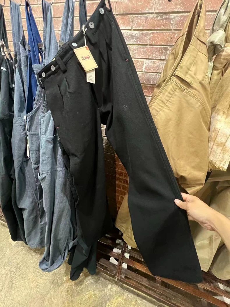 Nigel Cabourn Nigel Cabourn LYBRO Wool Pants - dmc Size US 32 / EU 48 - 1 Thumbnail