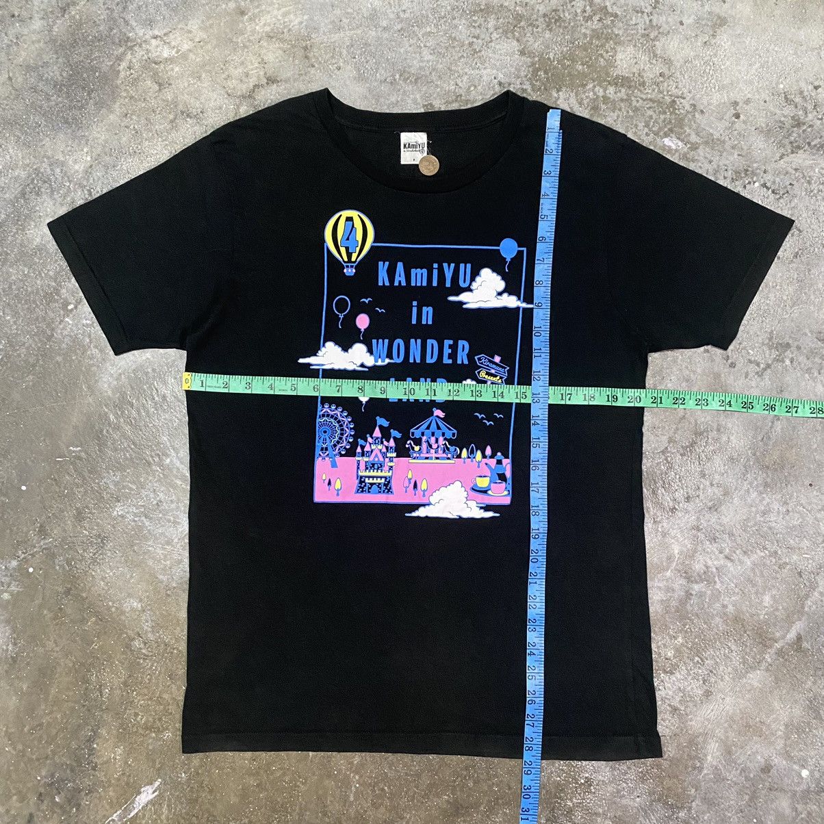 Band Tees KAmiYU in WONDERLAND 4 JAPANESE BAND T SHIRT Size US M / EU 48-50 / 2 - 12 Thumbnail