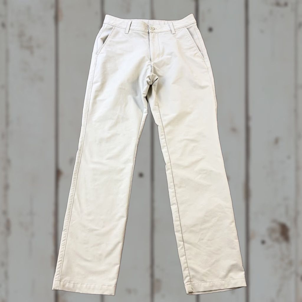 Under Armour Under Armour Pants Mens 32 Beige Breathable Pockets Performance Golf Size US 32 / EU 48 - 1 Thumbnail