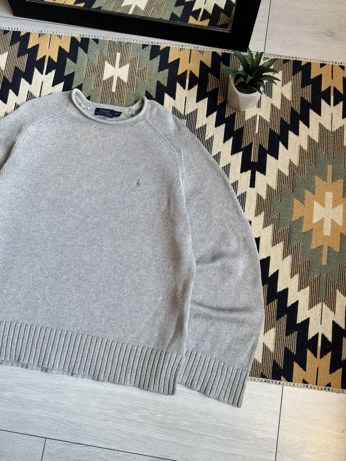 Polo Ralph Lauren Vintage Polo Ralph Lauren Wide Sleeves Y2K Knitted Sweater Size US M / EU 48-50 / 2 - 3 Thumbnail