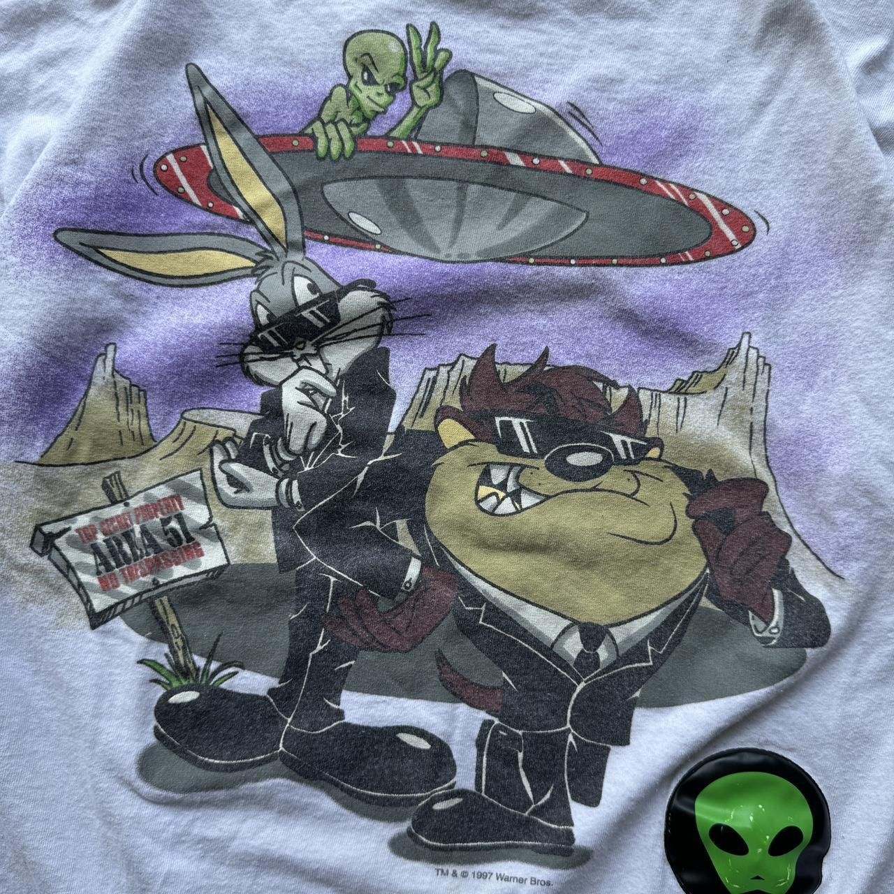 Warner Bros Super Crazy Vintage Taz Looney Size US S / EU 44-46 / 1 - 4 Thumbnail