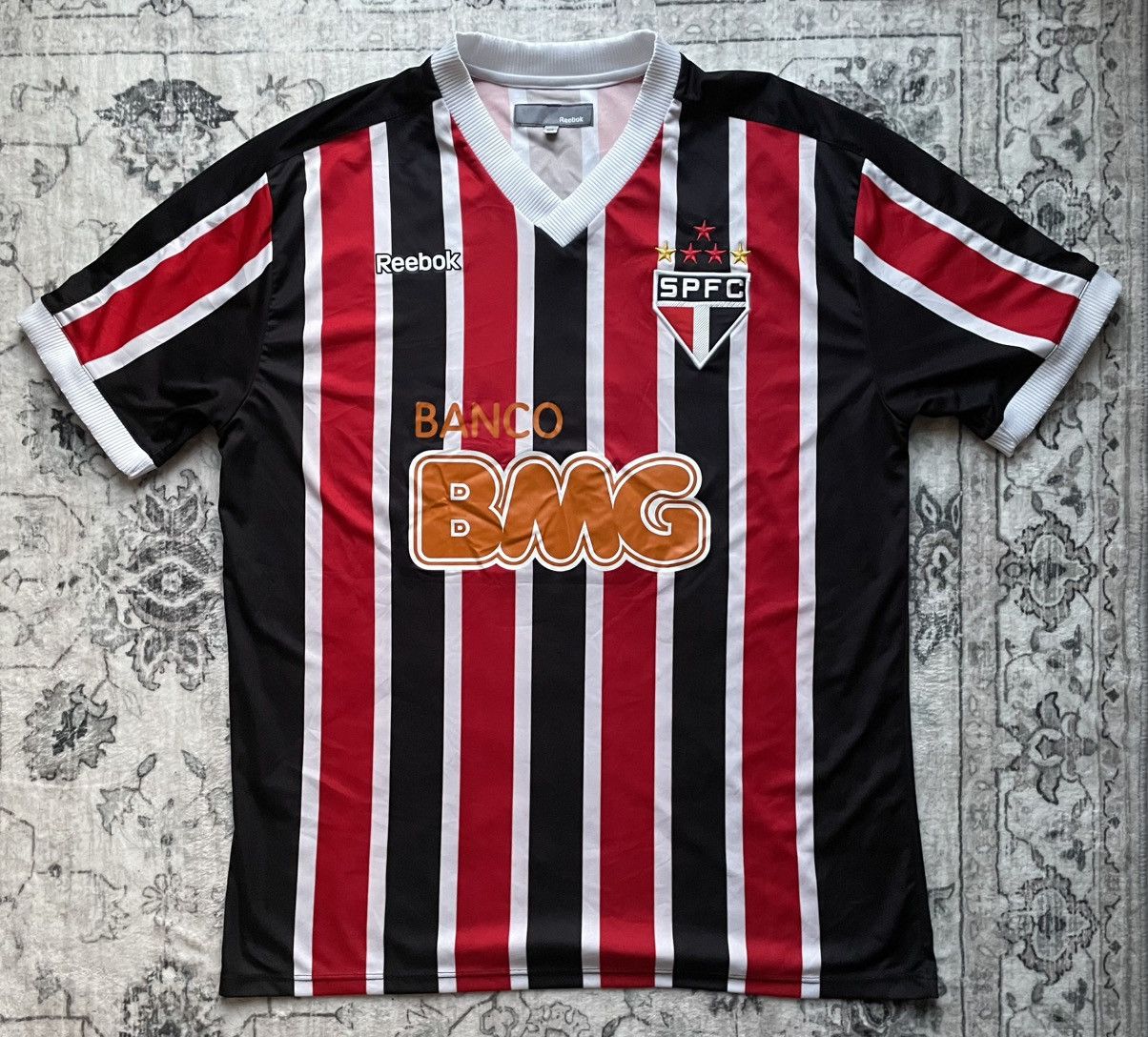Reebok Reebok São Paulo FC Home Jersey – SPFC – Banco BMG – Size L Size US L / EU 52-54 / 3 - 1 Thumbnail