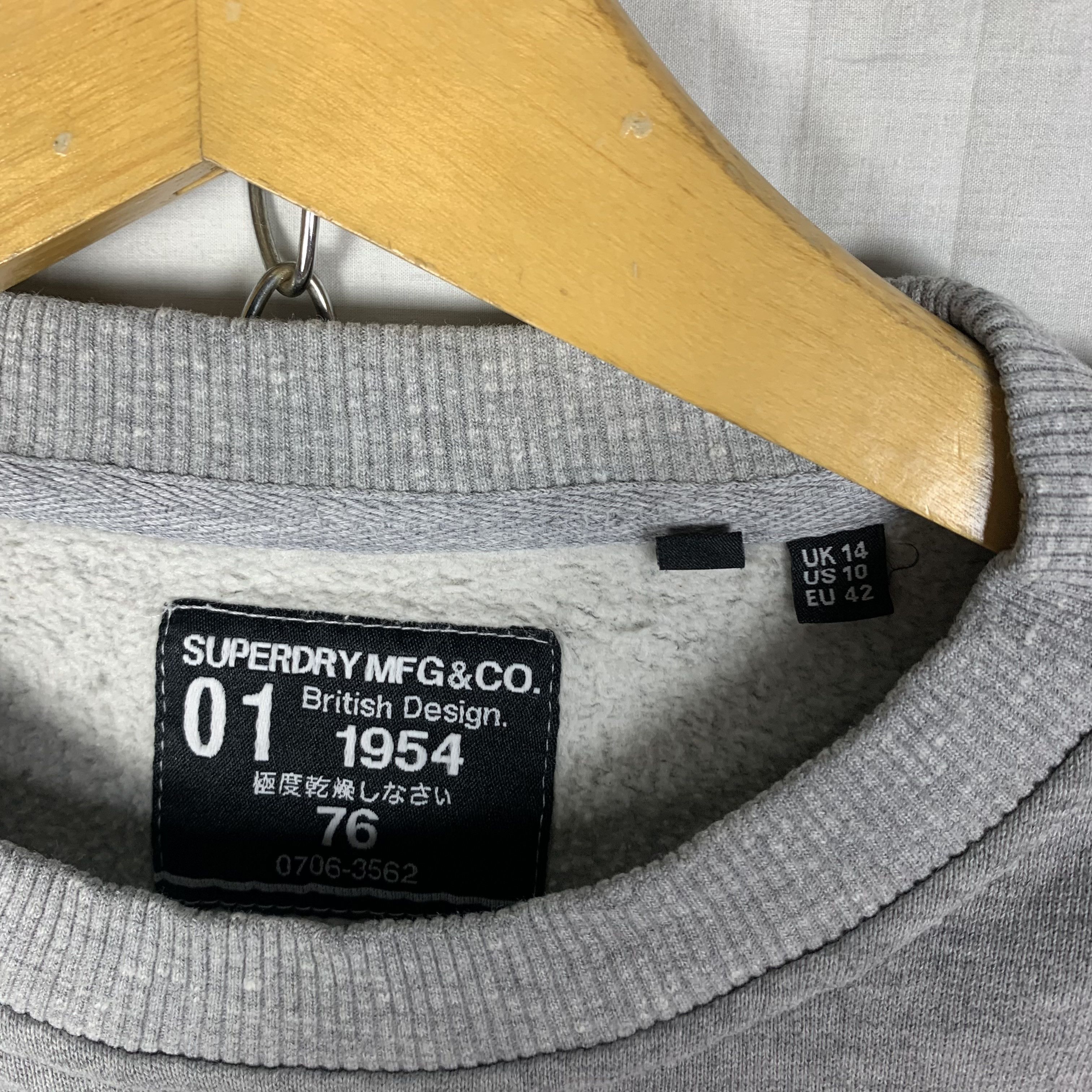 Superdry Superdry MFG SD Navy Oversized Sweatshirt Crewneck Size US M / EU 48-50 / 2 - 4 Thumbnail