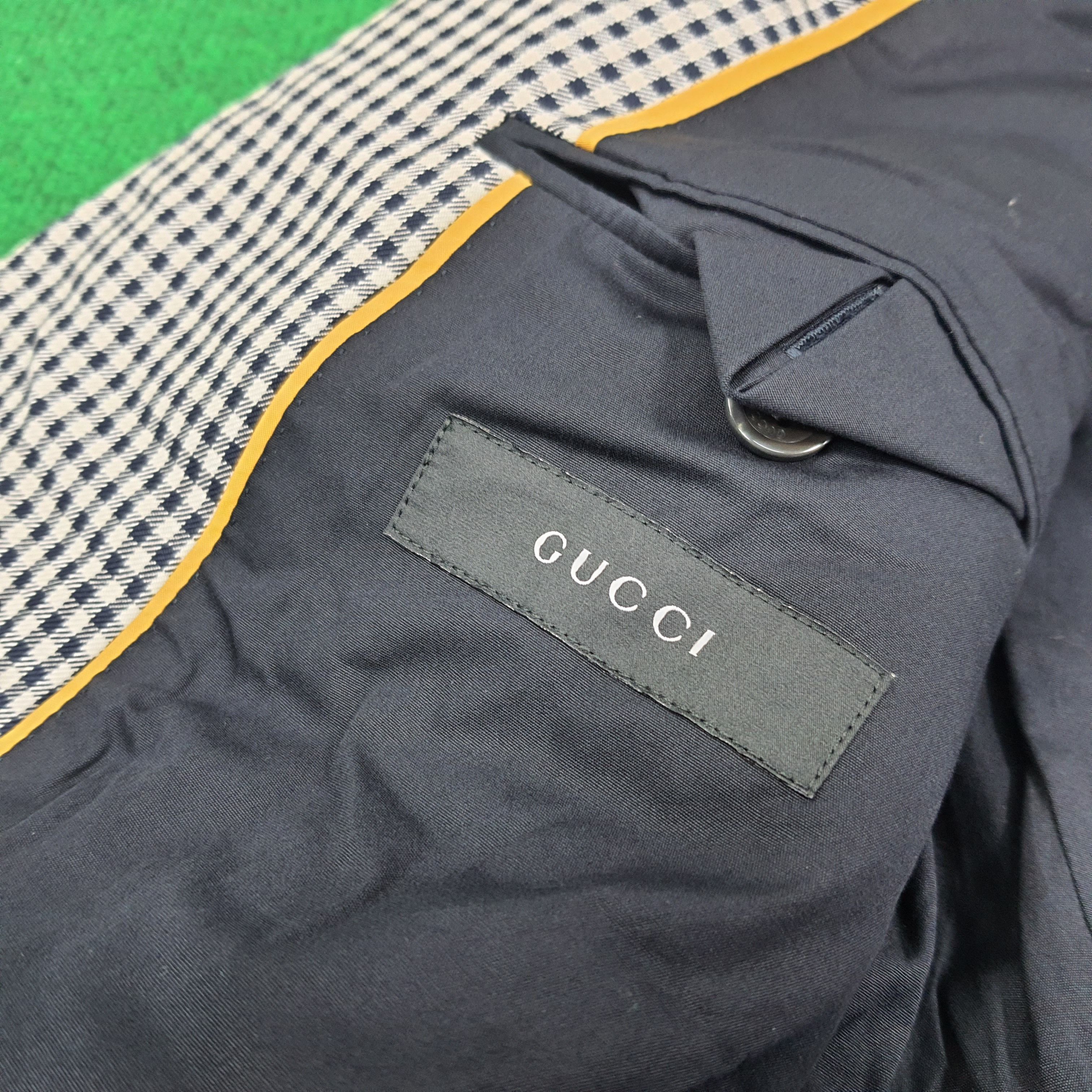 Gucci × Vintage Vintage Gucci 52R Designer Blazer Size US M / EU 48-50 / 2 - 8 Thumbnail