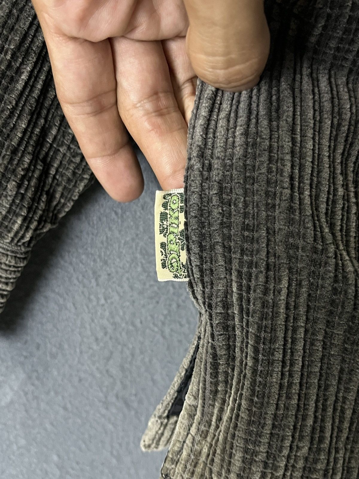 Vintage Piko Corduroy Casual Zip Up Jacket