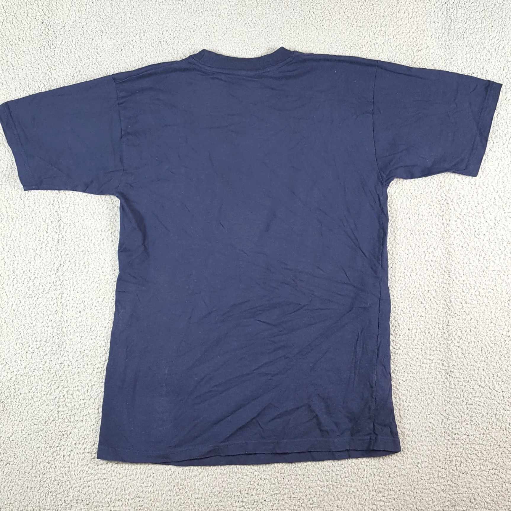 Vintage VINTAGE Alaskan Highway Cartoon Funny Christmas Men's T-Shirt Blue M Shirt Bear T Shirt Blue Size US M / EU 48-50 / 2 - 4 Thumbnail