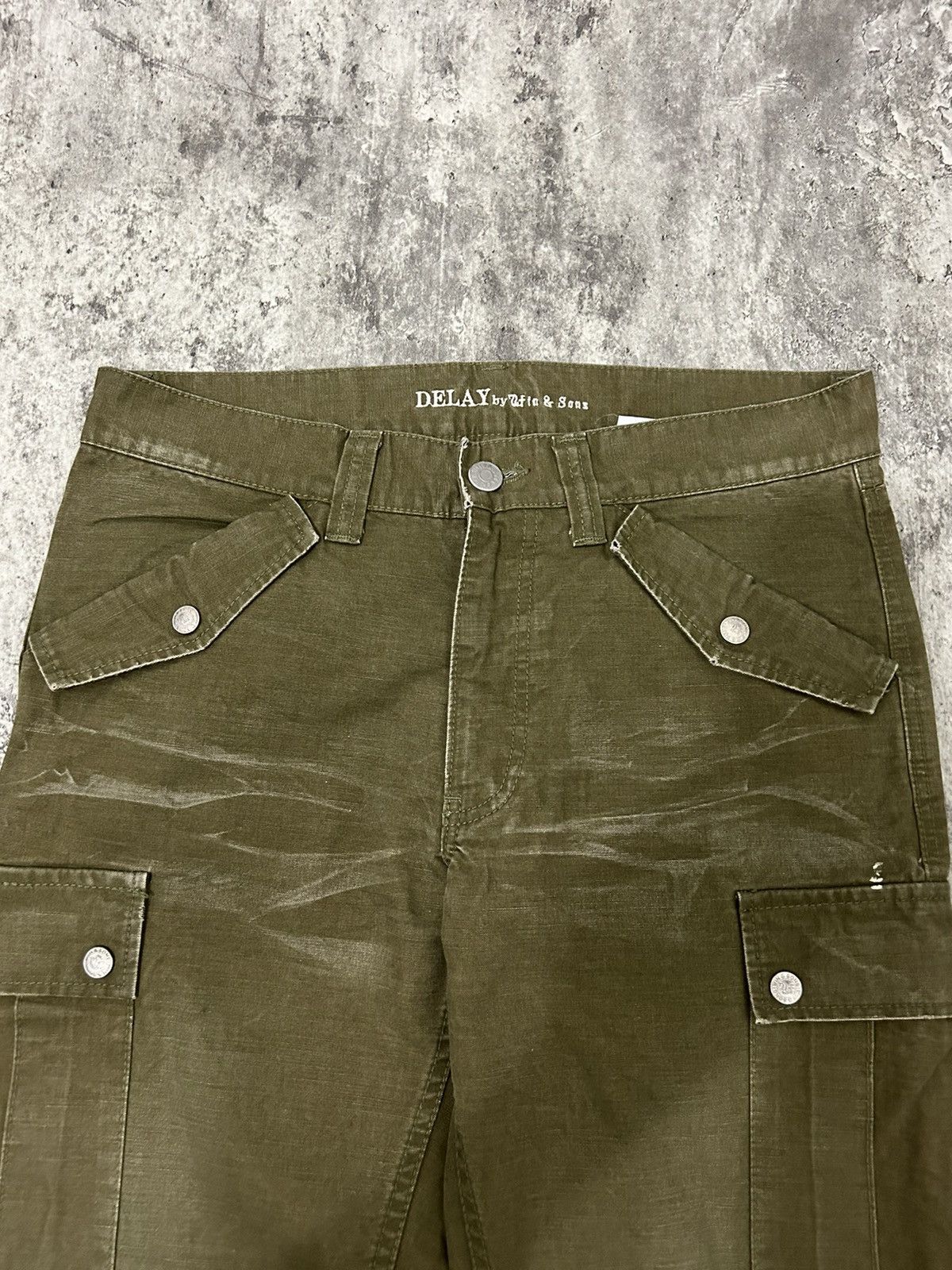 Hysteric Glamour × Japanese Brand × Tete Homme Ufin & Sons Japan Cargo Pants Size US 33 - 6 Thumbnail