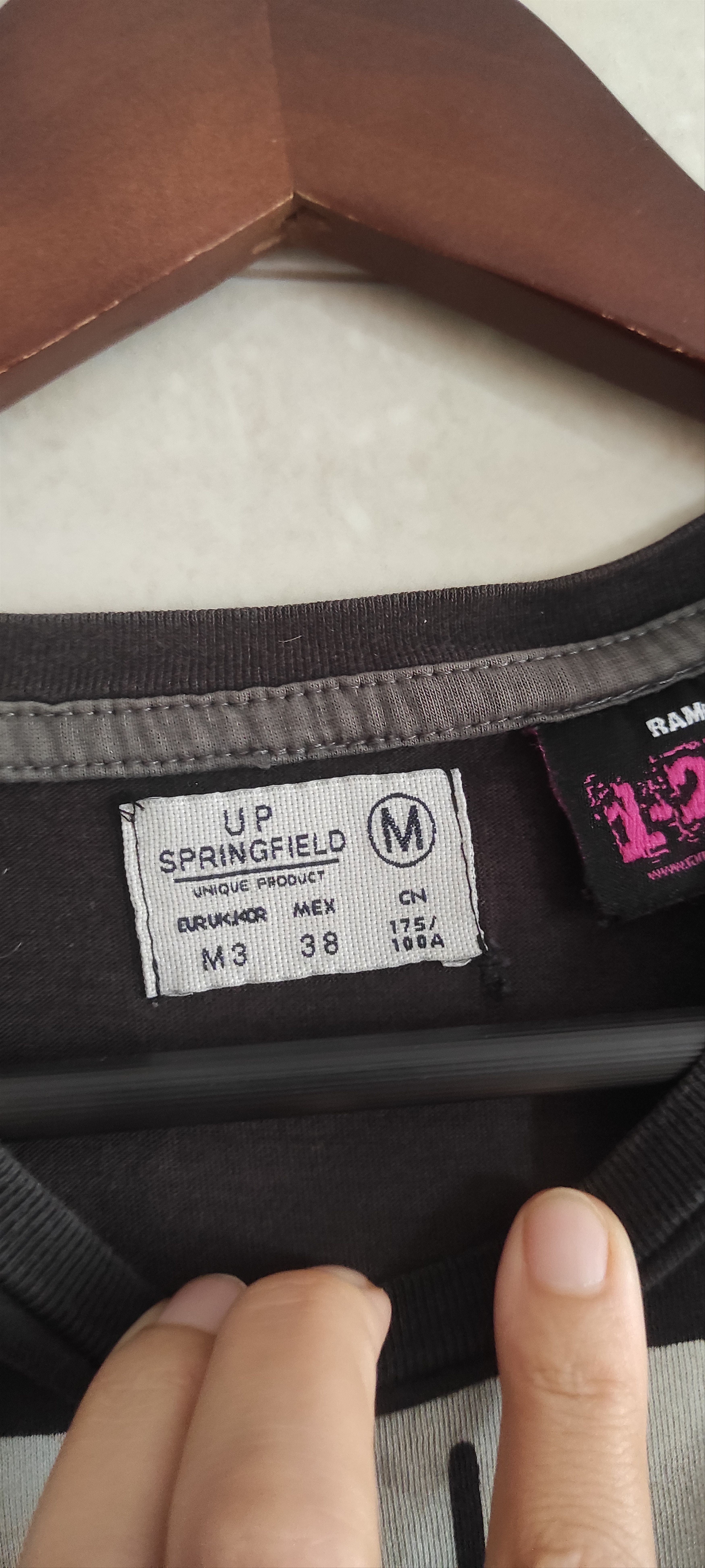 Springfield × Vintage VTG Ramones 1234 Adult Graphic Short Sleeve Band Shirt Logo Size US M / EU 48-50 / 2 - 4 Thumbnail