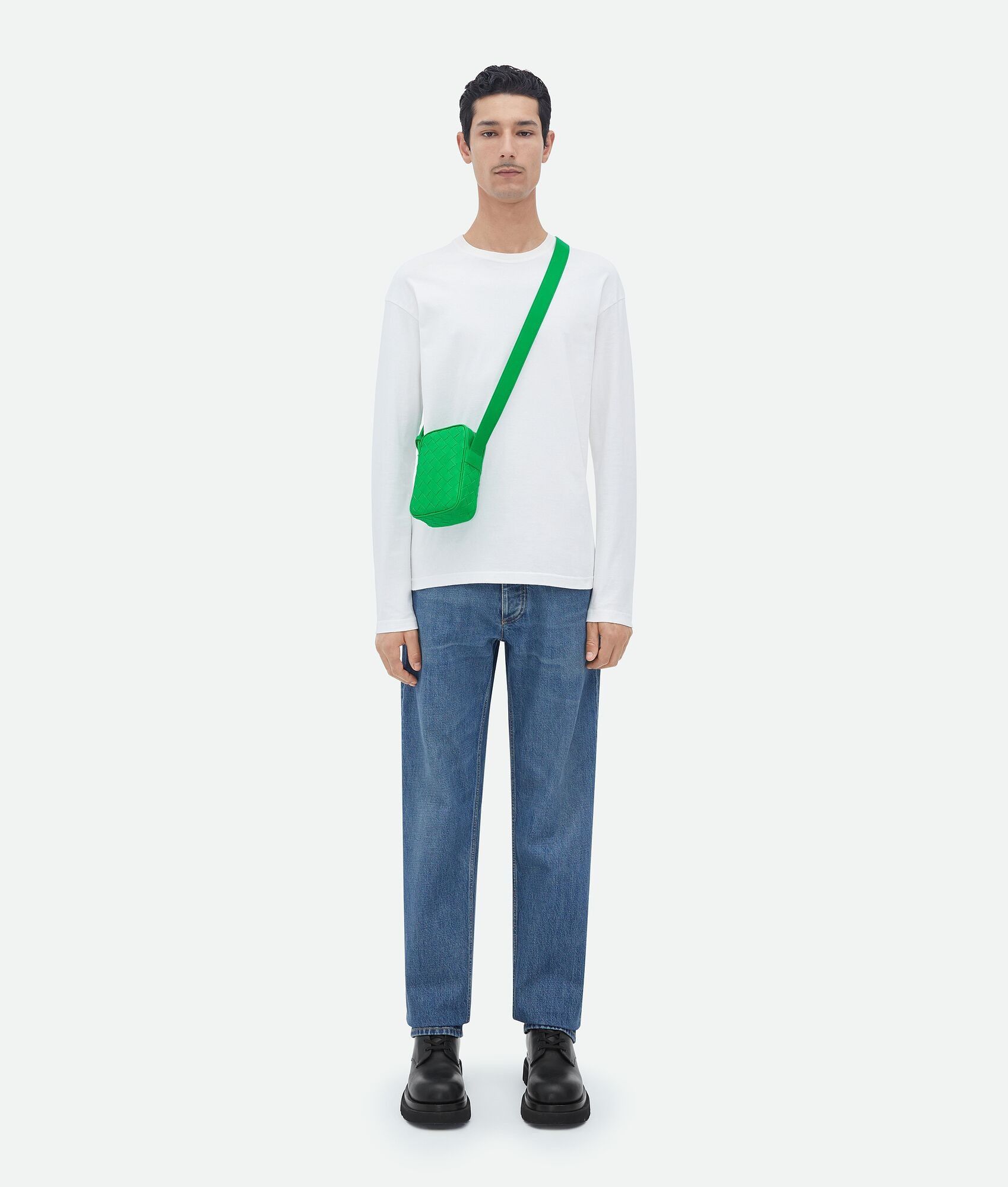 Bottega Veneta o1n1vont0225Size:OS / Unisex Intrecciato Zipped Phone Pouch Size ONE SIZE - 4 Thumbnail