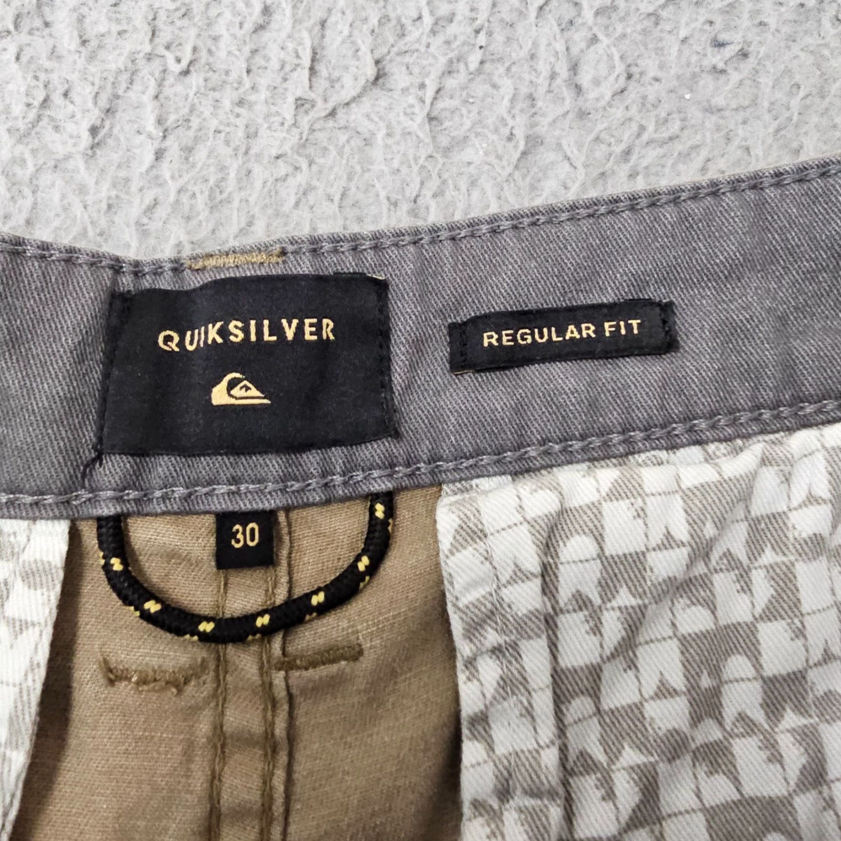 Quiksilver Quiksilver Shorts Mens 30 Brown Chino Twill Cotton Hybrid Casual Size US 30 / EU 46 - 3 Thumbnail