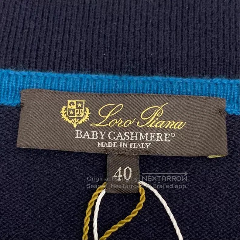 Loro Piana Loro Piana Bady Black Edged Cashmere Hooded Zip-up Sweatsh Size XS / US 0-2 / IT 36-38 - 5 Thumbnail