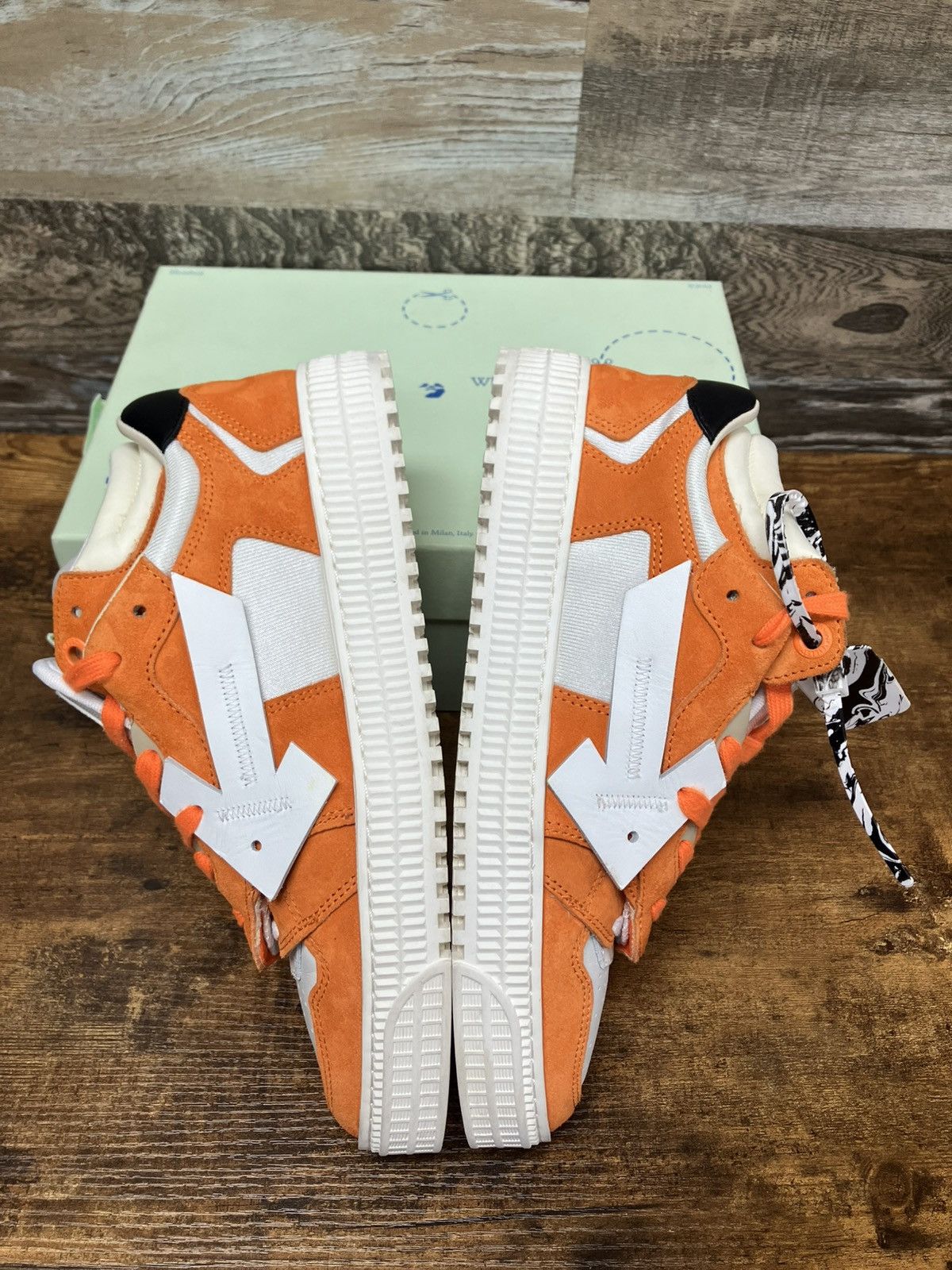 Off-White 9-Off-White Floating Arrow Sneaker Size US 9 / EU 42 - 7 Thumbnail