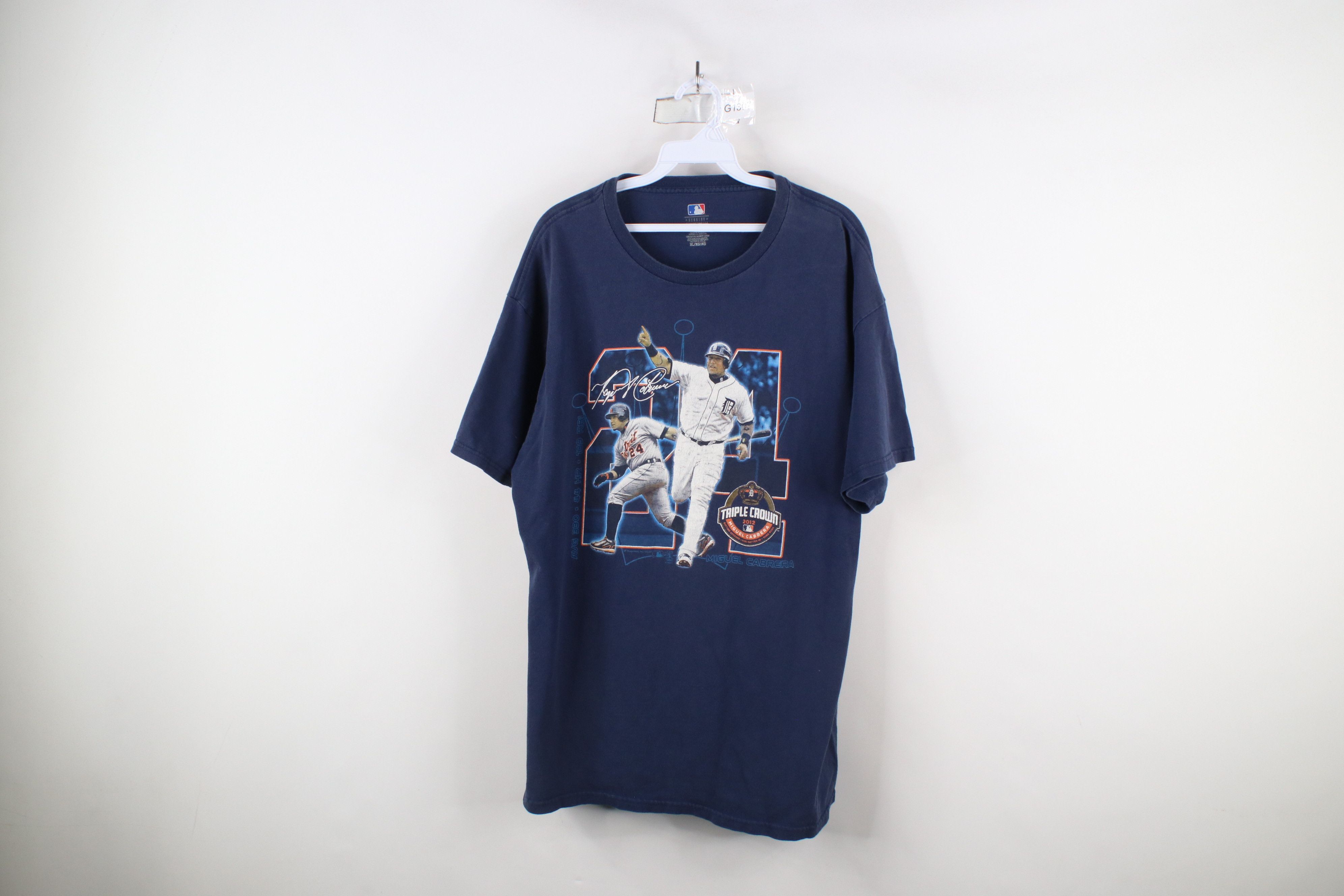 Vintage Vintage Y2K Miguel Cabrera Detroit Tigers Baseball T-Shirt Size US XL / EU 56 / 4 - 1 Thumbnail