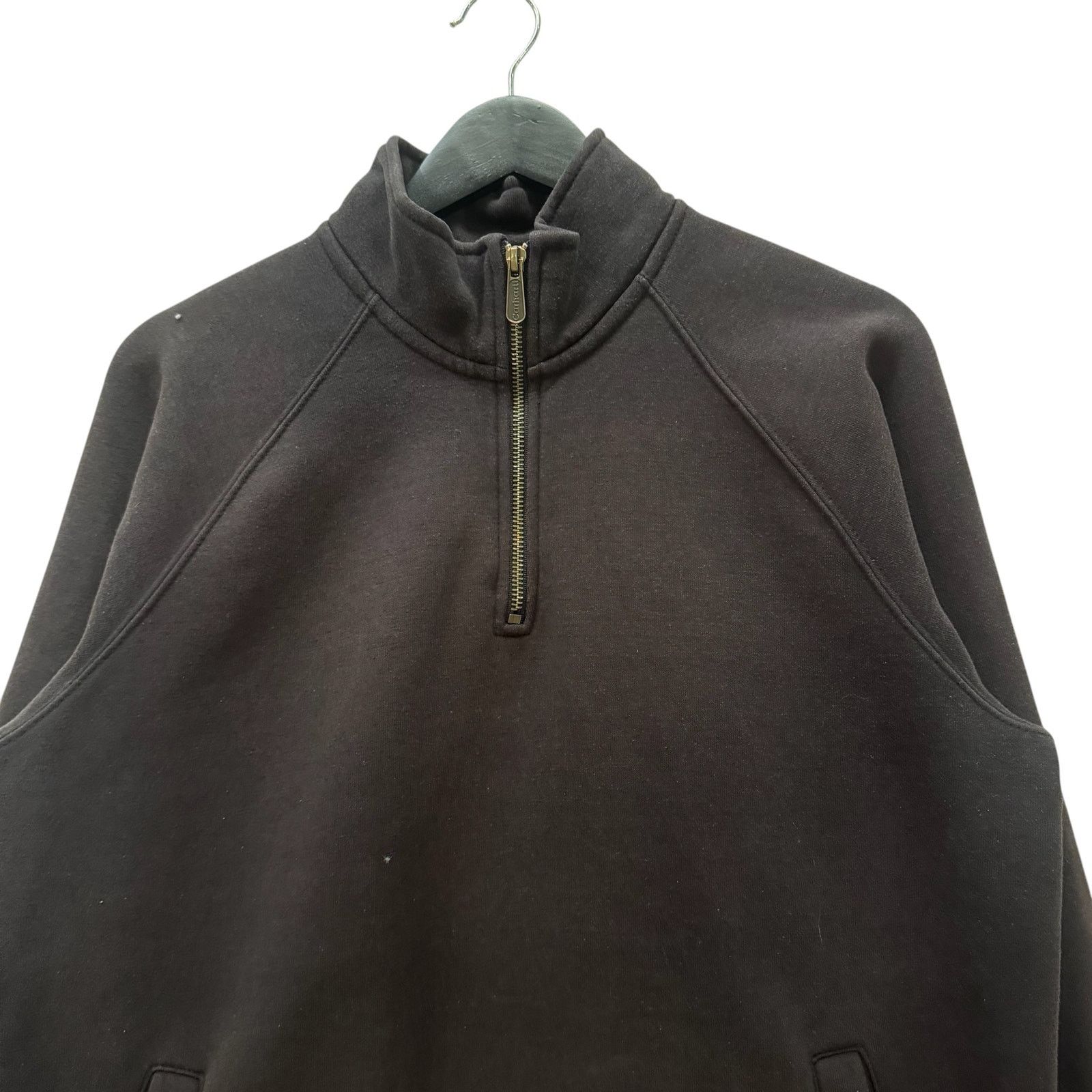 Carhartt Vintage Carhartt 1/4 Zip Sweatshirt L Size US L / EU 52-54 / 3 - 2 Thumbnail