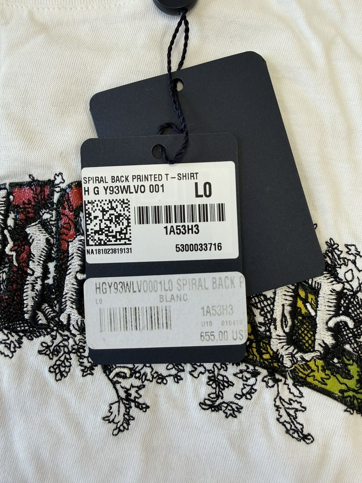 Louis Vuitton Louis Vuitton Virgil Abloh SS19 Wizard of Oz Spiral Tee Size US L / EU 52-54 / 3 - 7 Thumbnail