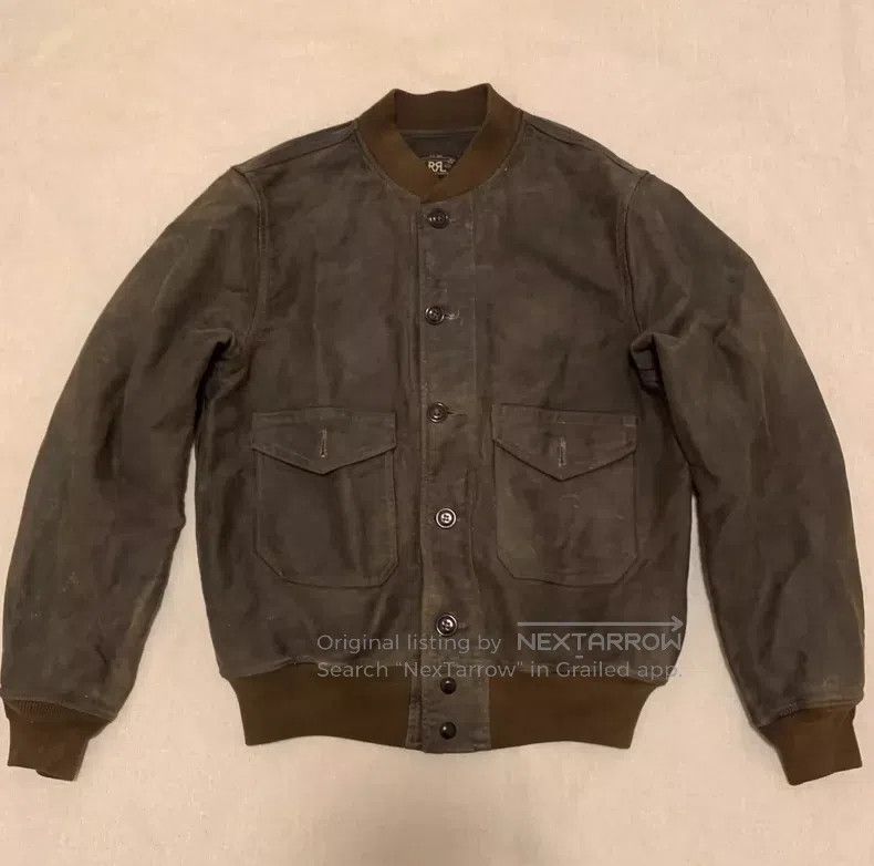 【美品】RRL BLACK CAT LEATHER VARSITY JACKET RRL RALPH LAUREN Black Cat Leather Varsity Jacket Men's size