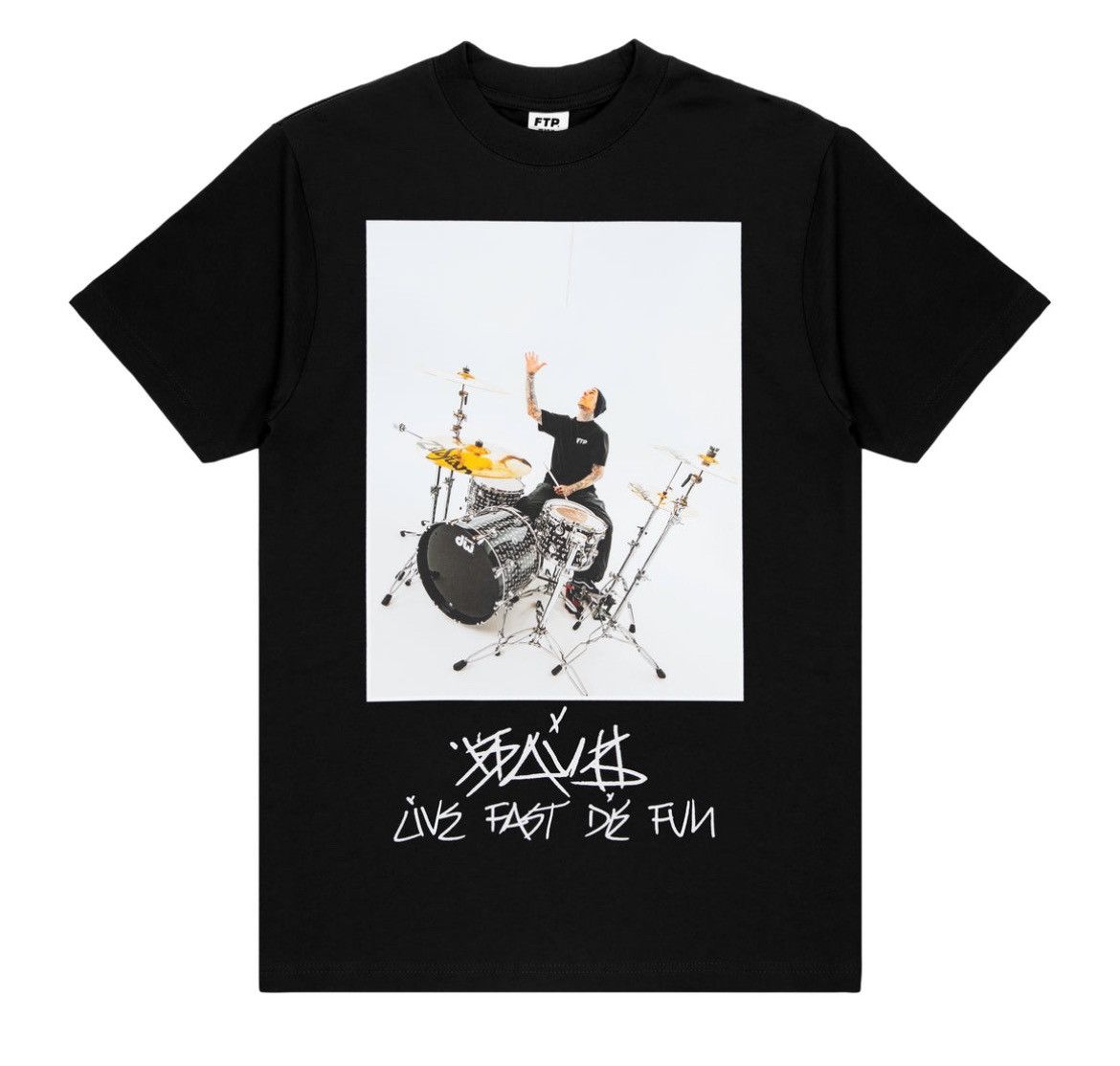 Fuck The Population FTP TRAVIS BARKER TEE Size US M / EU 48-50 / 2 - 1 Thumbnail