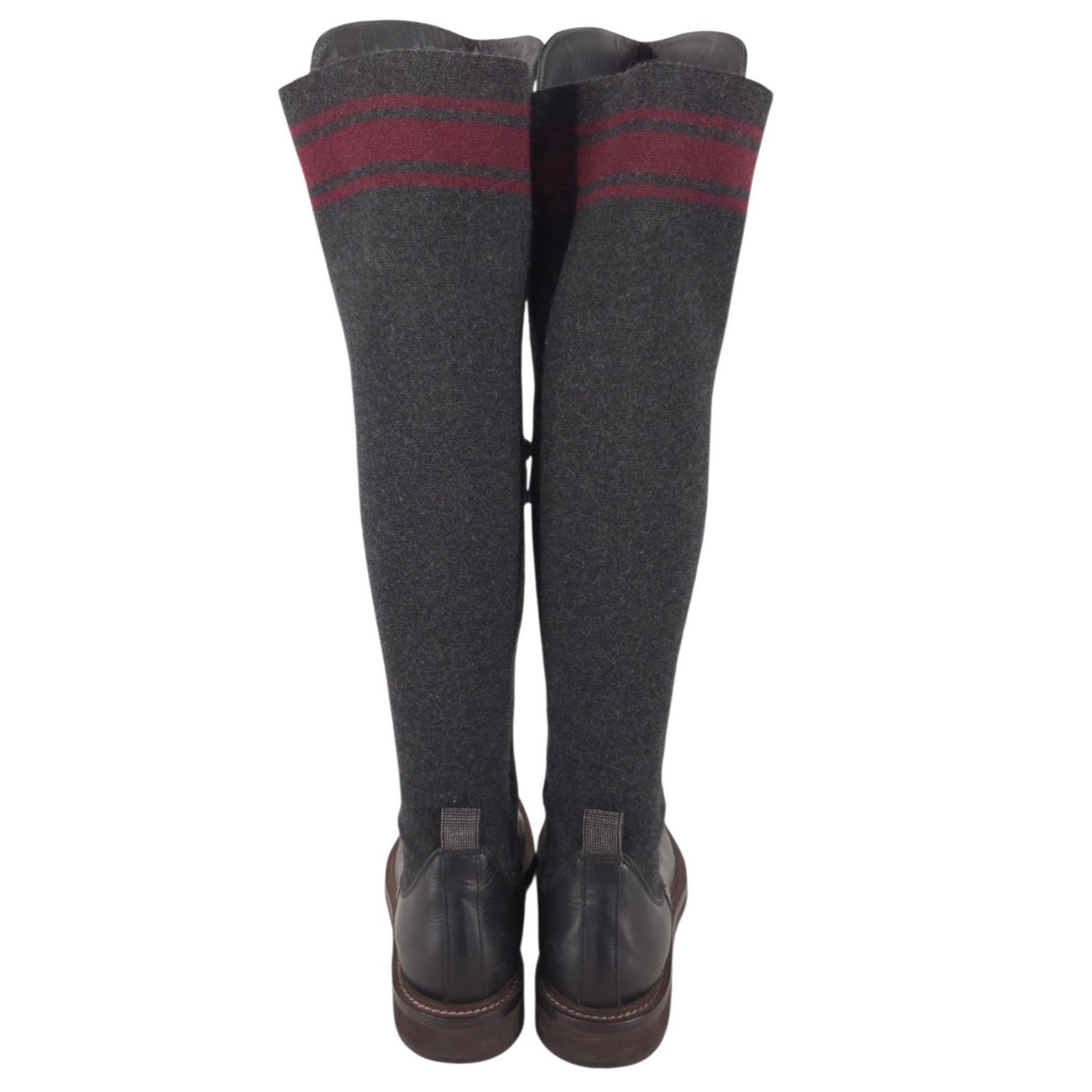Brunello Cucinelli Brunello Cucinelli Monili Knee High Boots US 7 EU 37 Womens Size US 7 / IT 37 - 6 Thumbnail