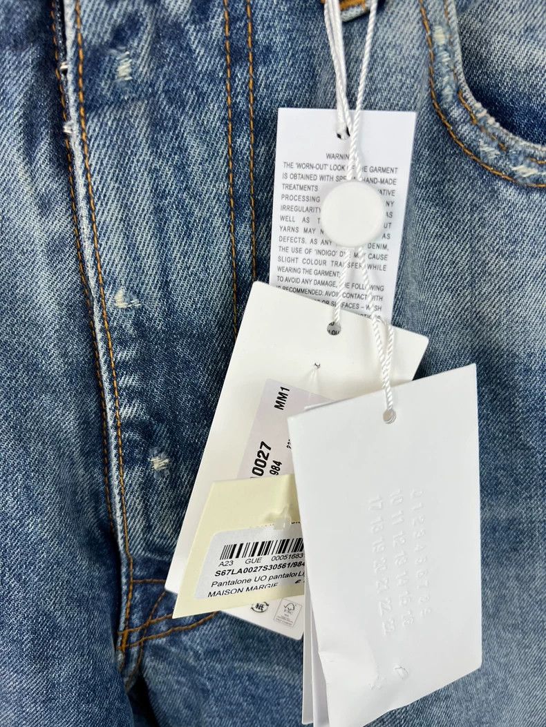 Maison Margiela Maison Margiela The new washed leg of the pants destroys th Size US 33 - 2 Thumbnail
