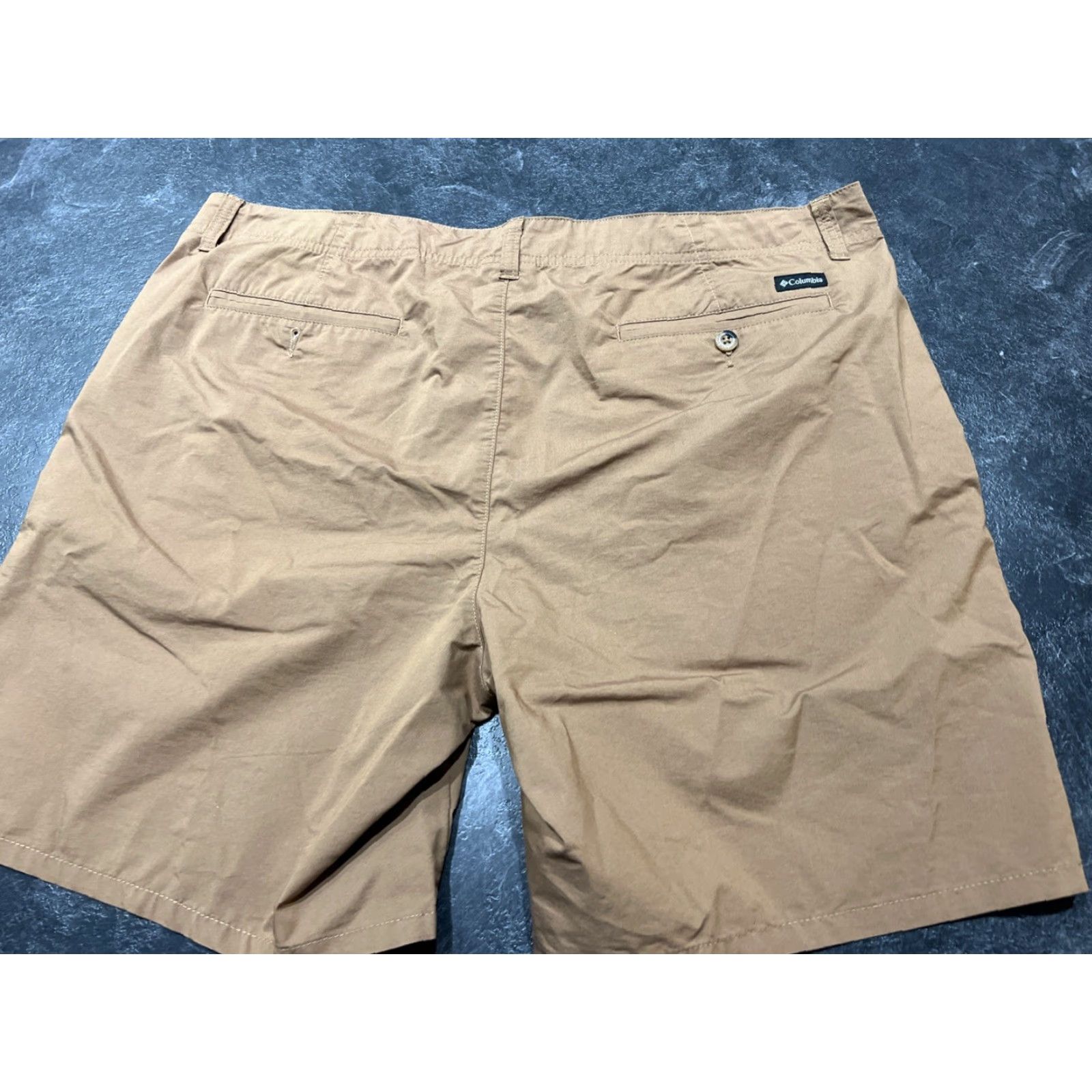 Vintage Columbia Brown Hiking Shorts Mens Size 38 Regular Cotton Activewear Size US 40 / EU 56 - 6 Thumbnail