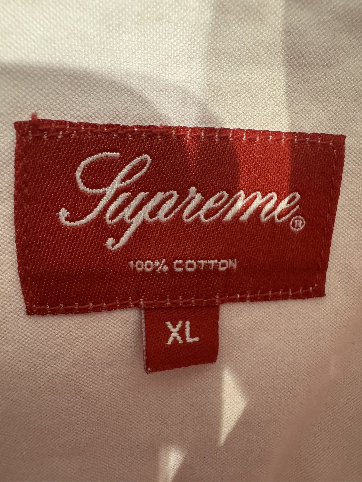 Supreme Supreme Short Sleeve Oxford Shir (SS16) - Pink Size US XL / EU 56 / 4 - 3 Thumbnail