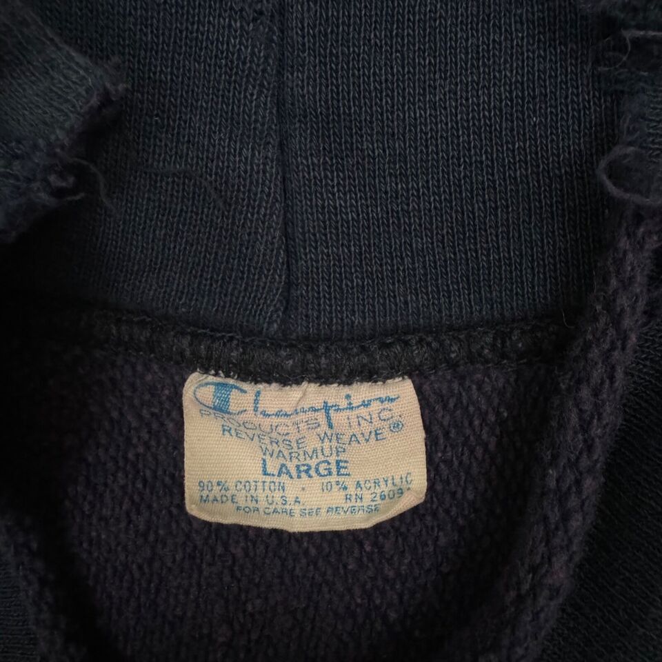 Champion × Vintage VTG 70s Champion Reverse Weave UNC Tar Heels Crew Hoodie Size US L / EU 52-54 / 3 - 4 Thumbnail