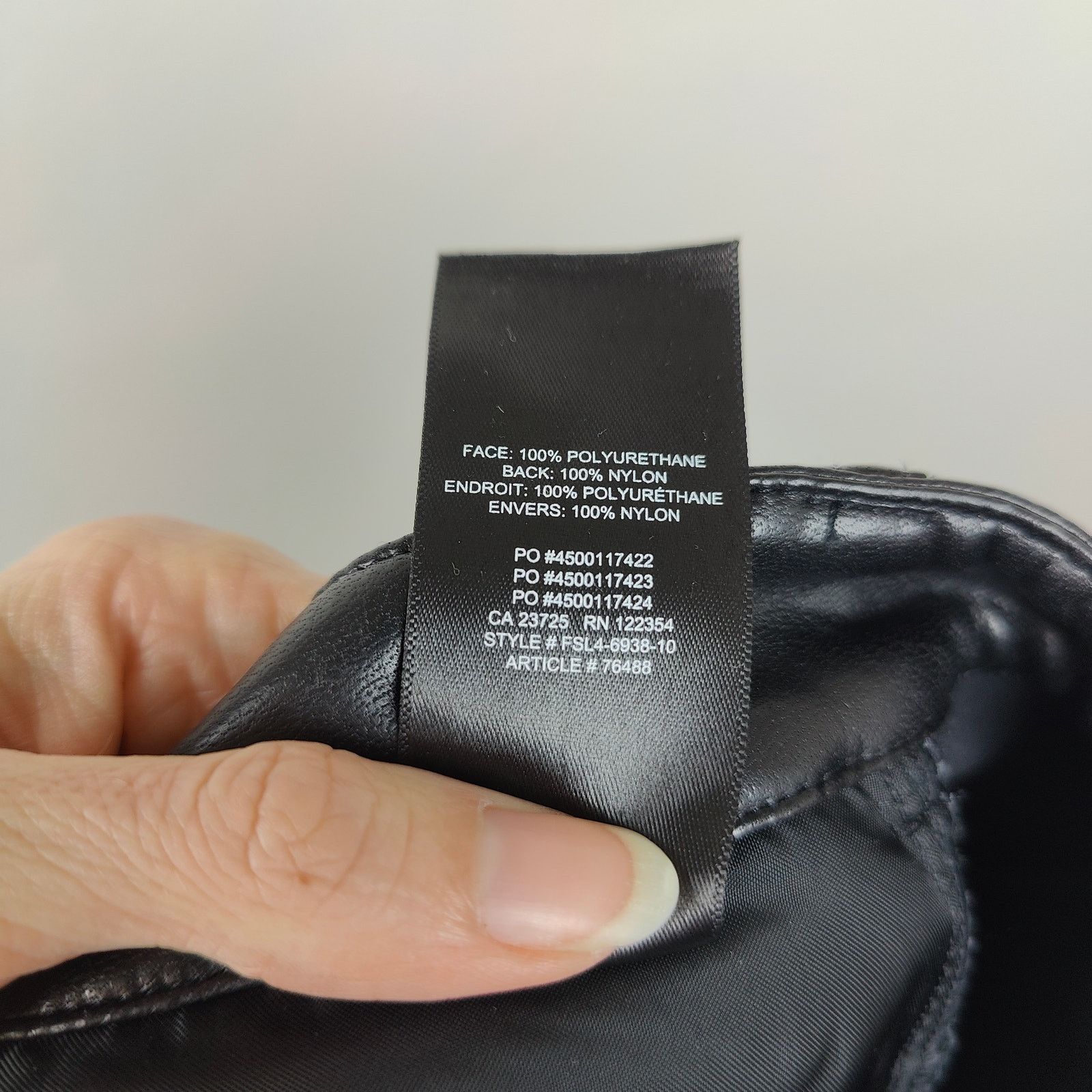 Aritzia Aritzia Wilfred The Rebel Pant Womens 4 Black Faux Leather Size 27" / US 4 / IT 40 - 10 Thumbnail