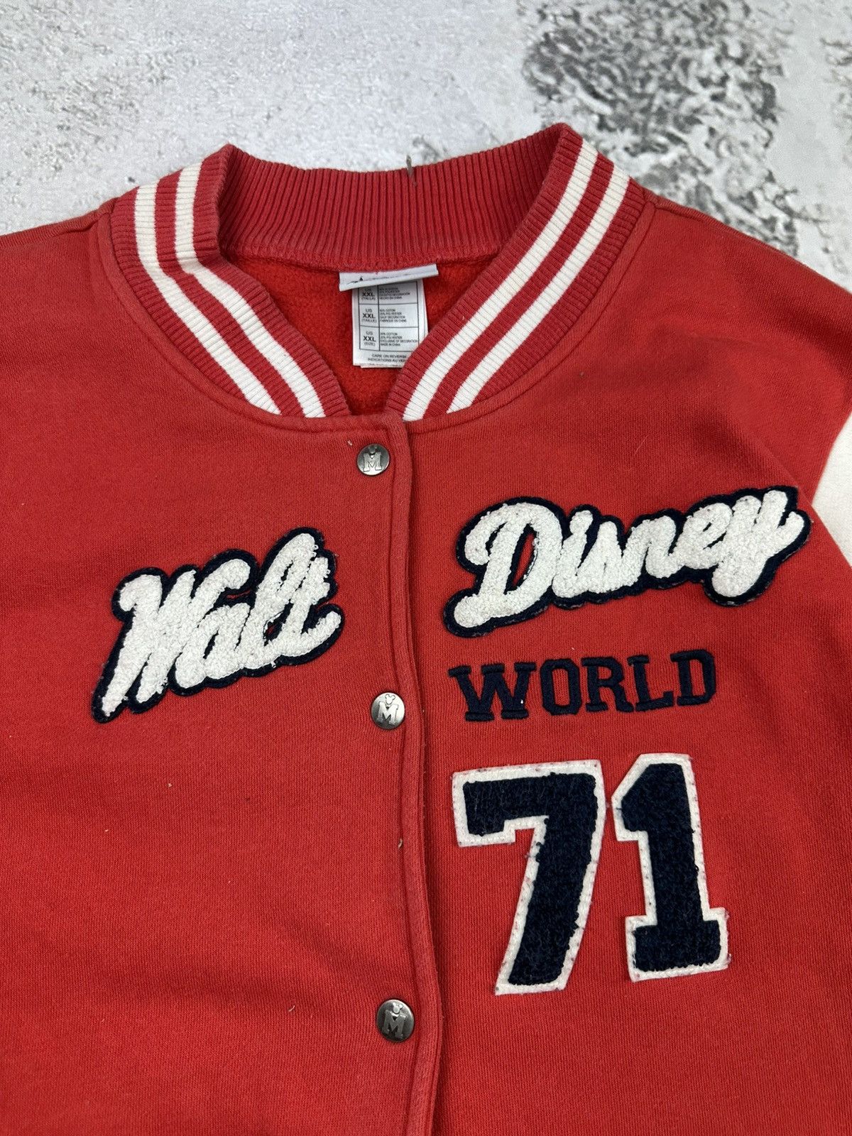 Disney Vintage Walt Disney World 71 Mickey Mouse Bomber Size US XXL / EU 58 / 5 - 5 Thumbnail