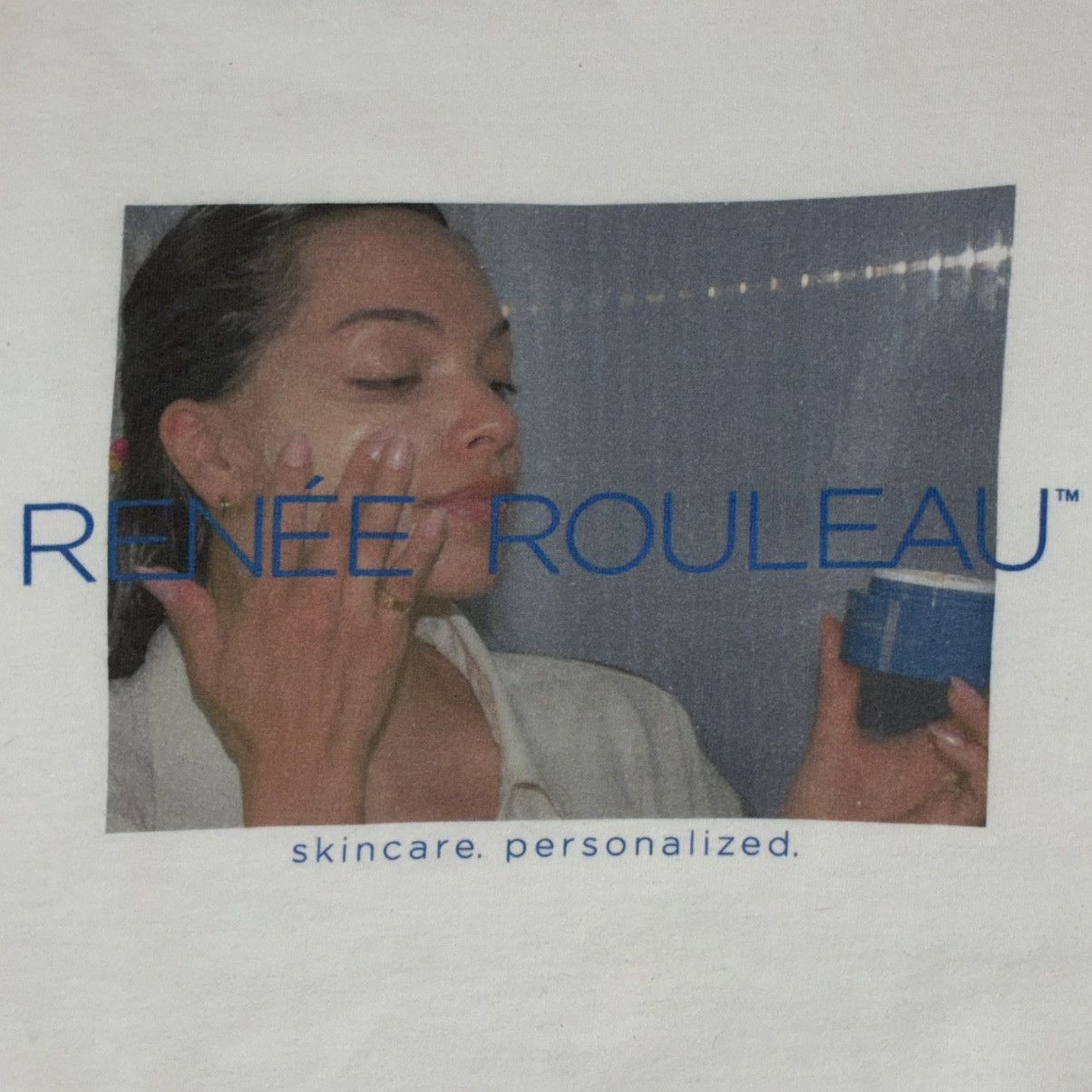 Other Renee Rouleau skincare white crewneck sweatshirt Size US M / EU 48-50 / 2 - 2 Thumbnail