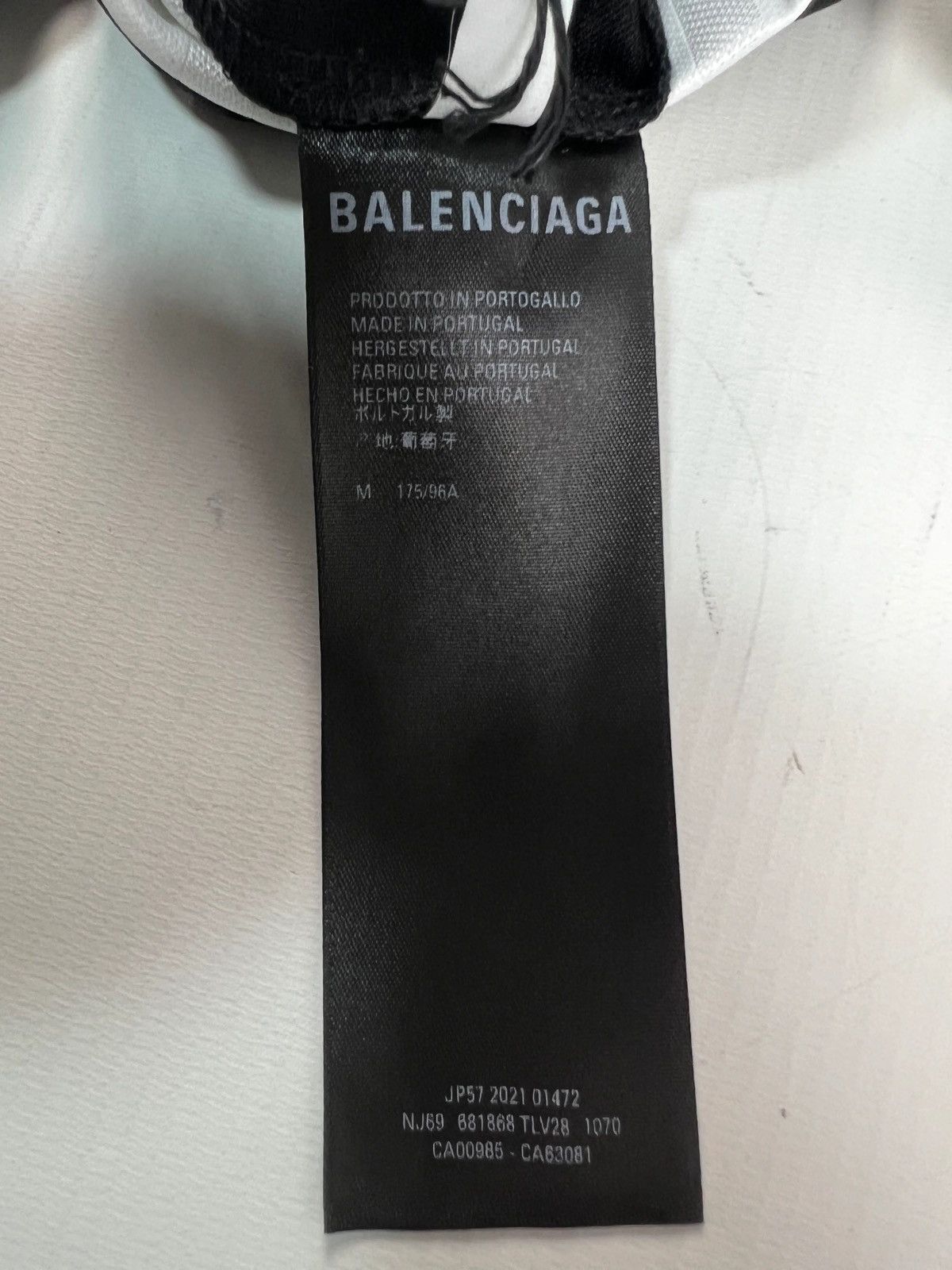 Balenciaga BALENCIAGA SS22 RUNWAY SOCCER HOOD SCARF BLACK Size ONE SIZE - 4 Thumbnail