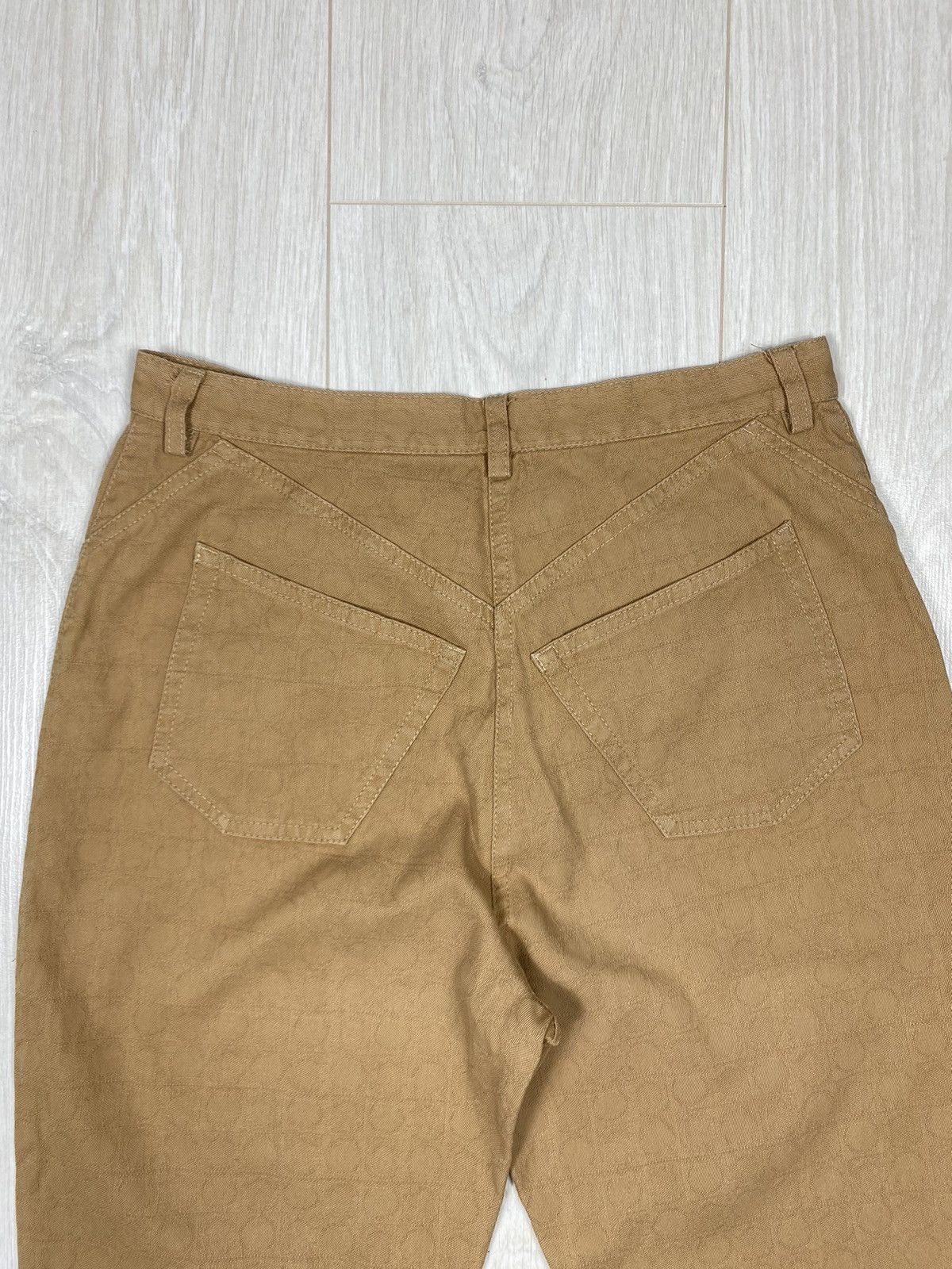Salvatore Ferragamo × Vintage Salvatore Ferragamo Pants Monogram Size 28" / US 6 / IT 42 - 15 Thumbnail