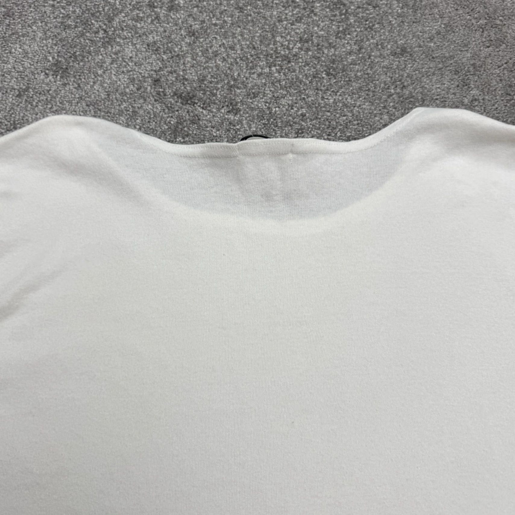 Lee VINTAGE E.D. Lee T-Shirt Women’s Plus 1X White Short Sleeve 100% Cotton Crew Neck Logo 90s/Classic Size XL / US 12-14 / IT 48-50 - 3 Thumbnail
