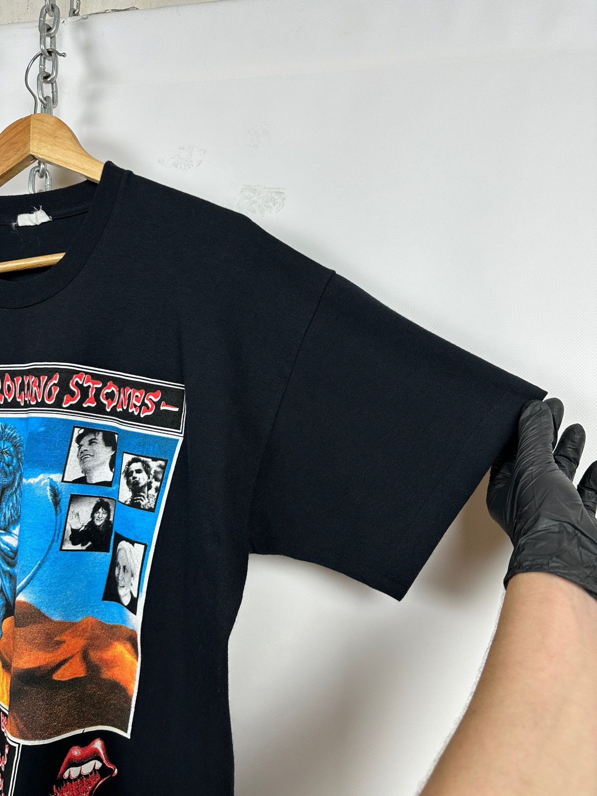Band Tees 1997/98 Vintage The Rolling Stones Bridges To Babylon Shirt Size US XL / EU 56 / 4 - 16 Thumbnail