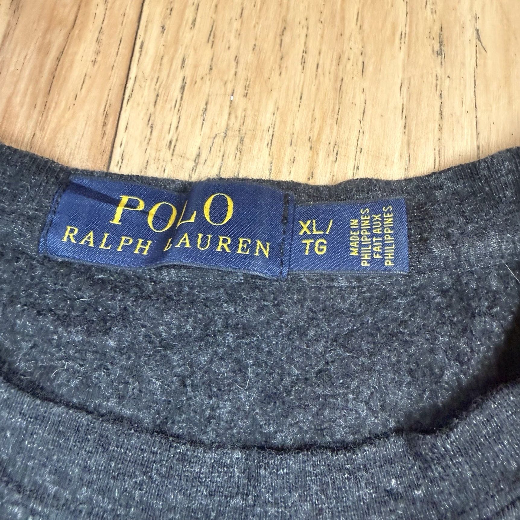 Ralph Lauren Polo Ralph Lauren Sweater Mens XL Crew Neck Lightweight Gray Size US XL / EU 56 / 4 - 3 Thumbnail