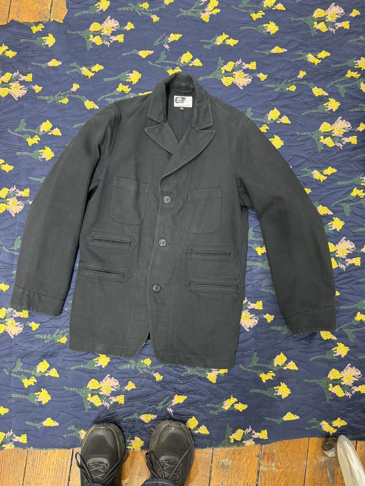 Engineered Garments Engineered garments black loiter jacket Size 40R - 1 Thumbnail