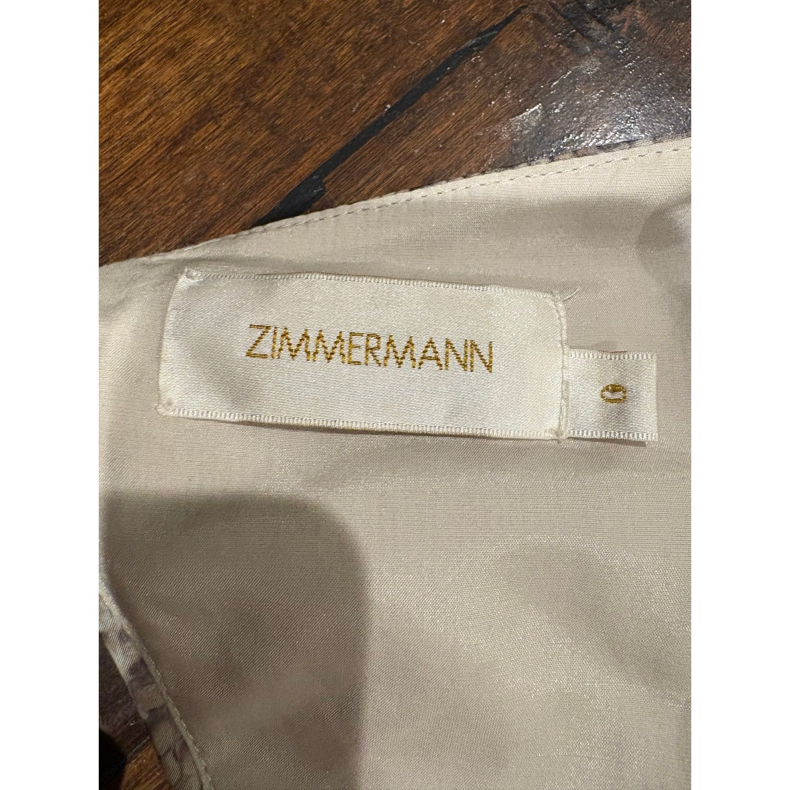 Zimmermann ZIMMERMANN Altered Corsage Pleated Asymmetric Dress 0 Size XS / US 0-2 / IT 36-38 - 11 Thumbnail