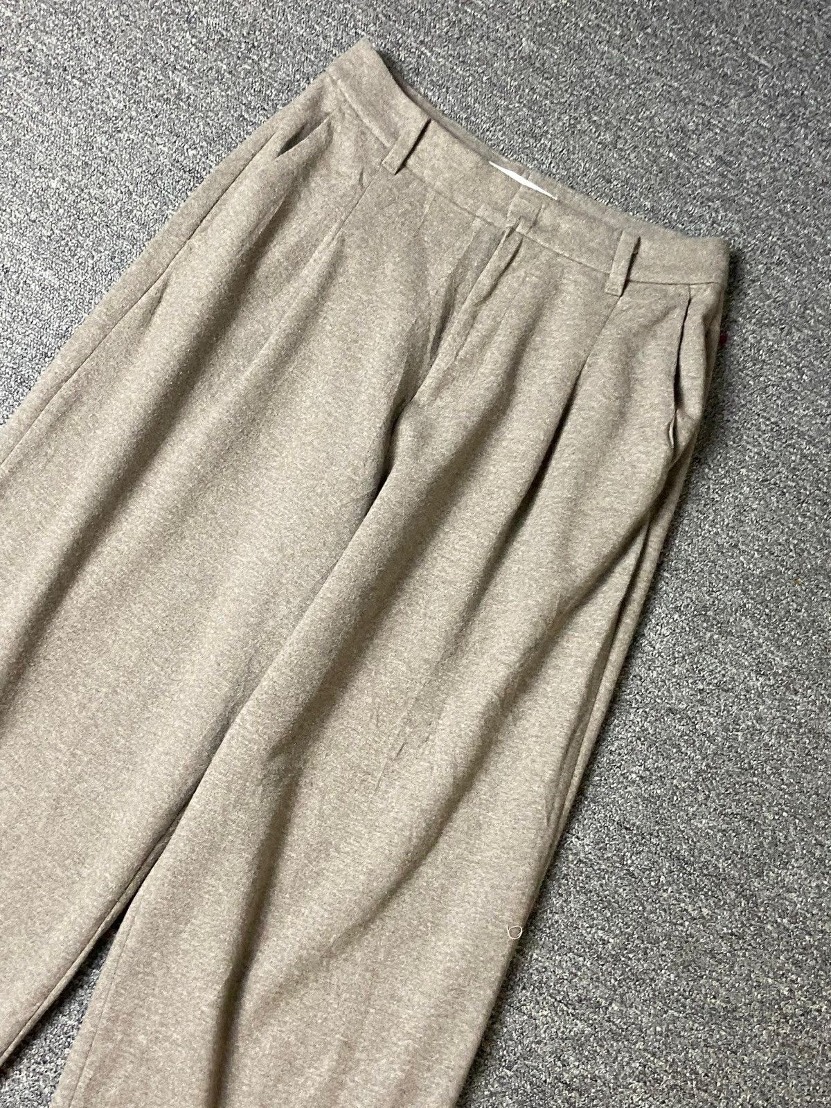 Japanese Brand × Uniqlo × Vintage Uniqlo Comptoir des Cotonniers Pleated Wide Leg Pants (119) Size US 27 - 6 Thumbnail