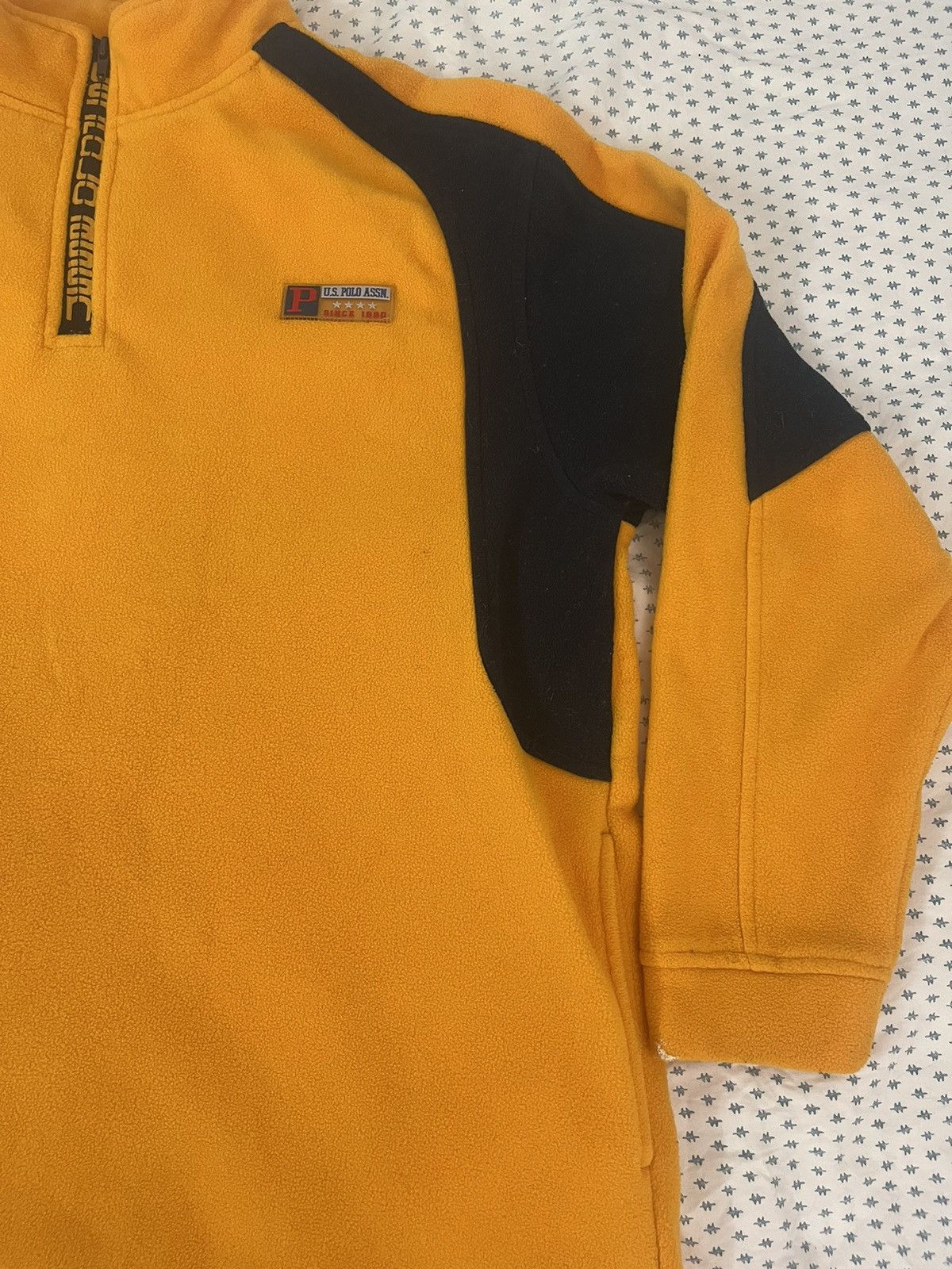 U.S. Polo Assn. Vtg US Polo Assn Fleece Pullover Sweatshirt Size Large Size US L / EU 52-54 / 3 - 3 Thumbnail