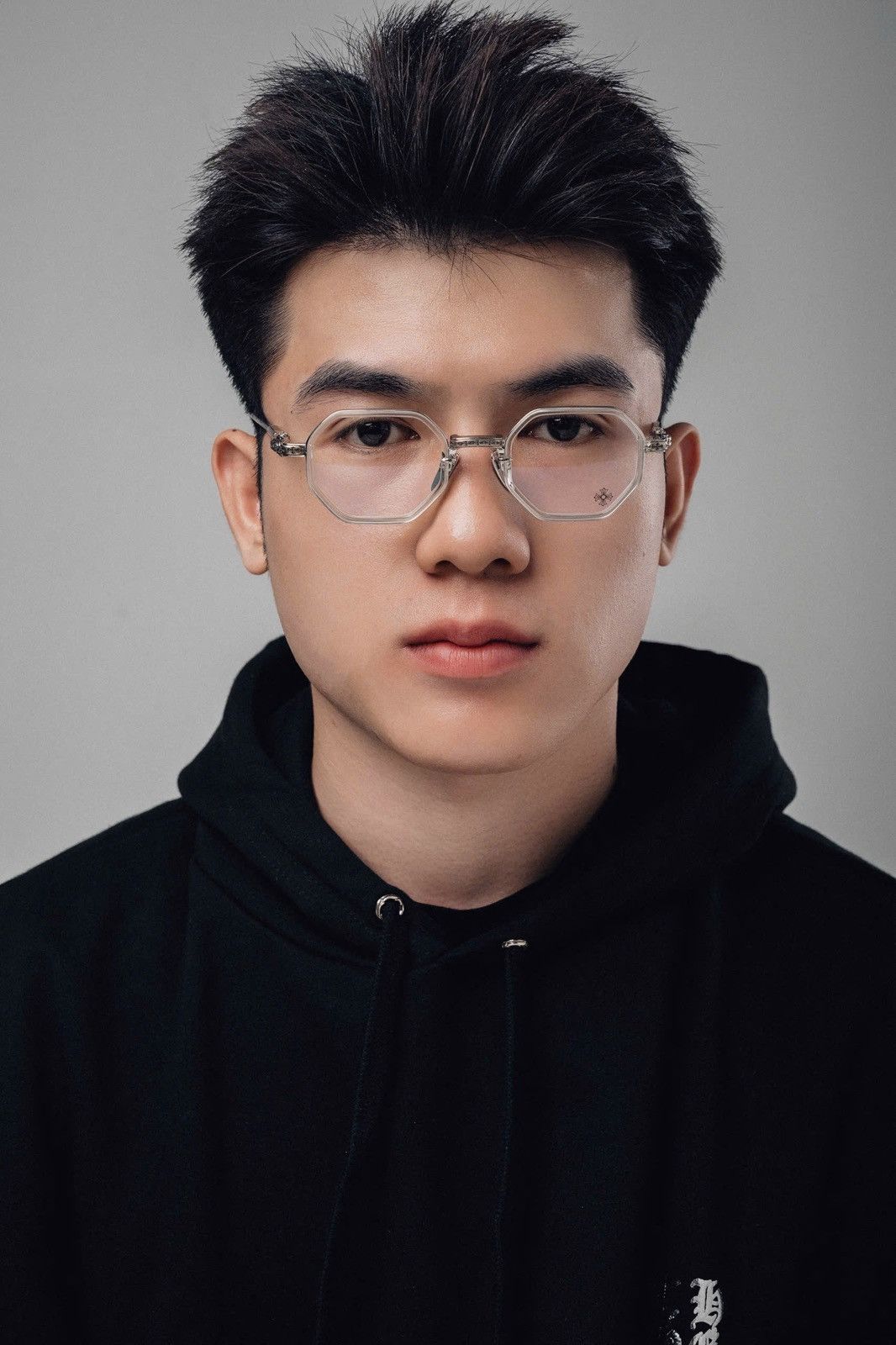 Chrome Hearts CHROME HEARTS TATTERS CRYSTAL GRAPHITE GLASSES Size ONE SIZE - 9 Thumbnail