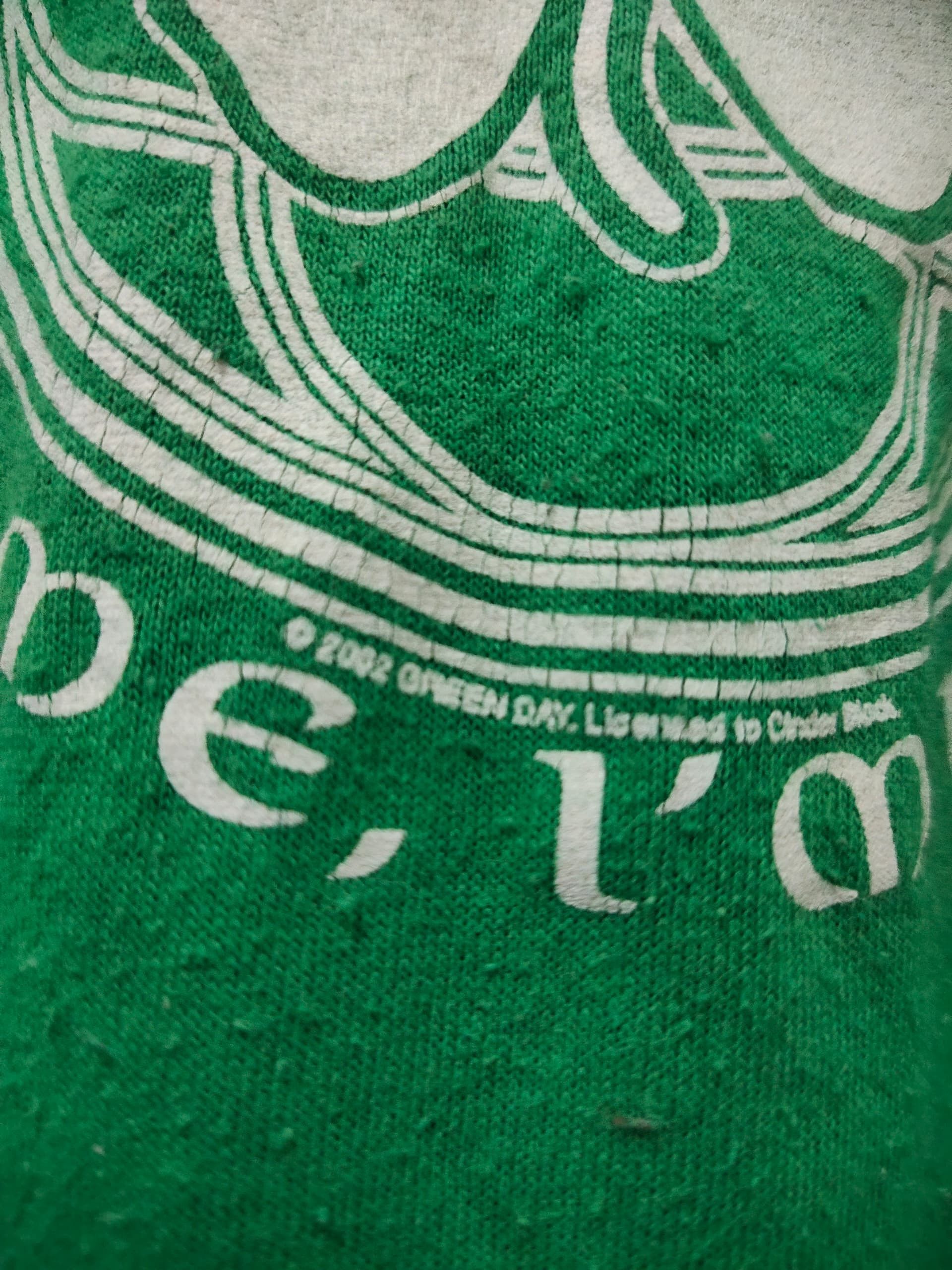 Band Tees Vintage GREEN DAY rock band t shirt v neck Size US M / EU 48-50 / 2 - 6 Thumbnail