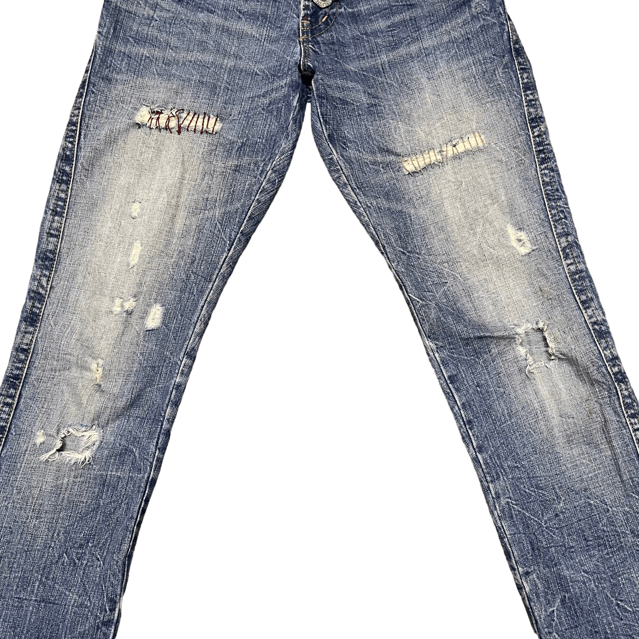 Japanese Brand Vintage Antgauge Denim Pants Size US 31 - 9 Thumbnail