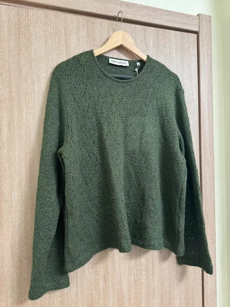 Our Legacy our legacyGreen sweater 2503-Nextarrow Size US S / EU 44-46 / 1 - 2 Thumbnail