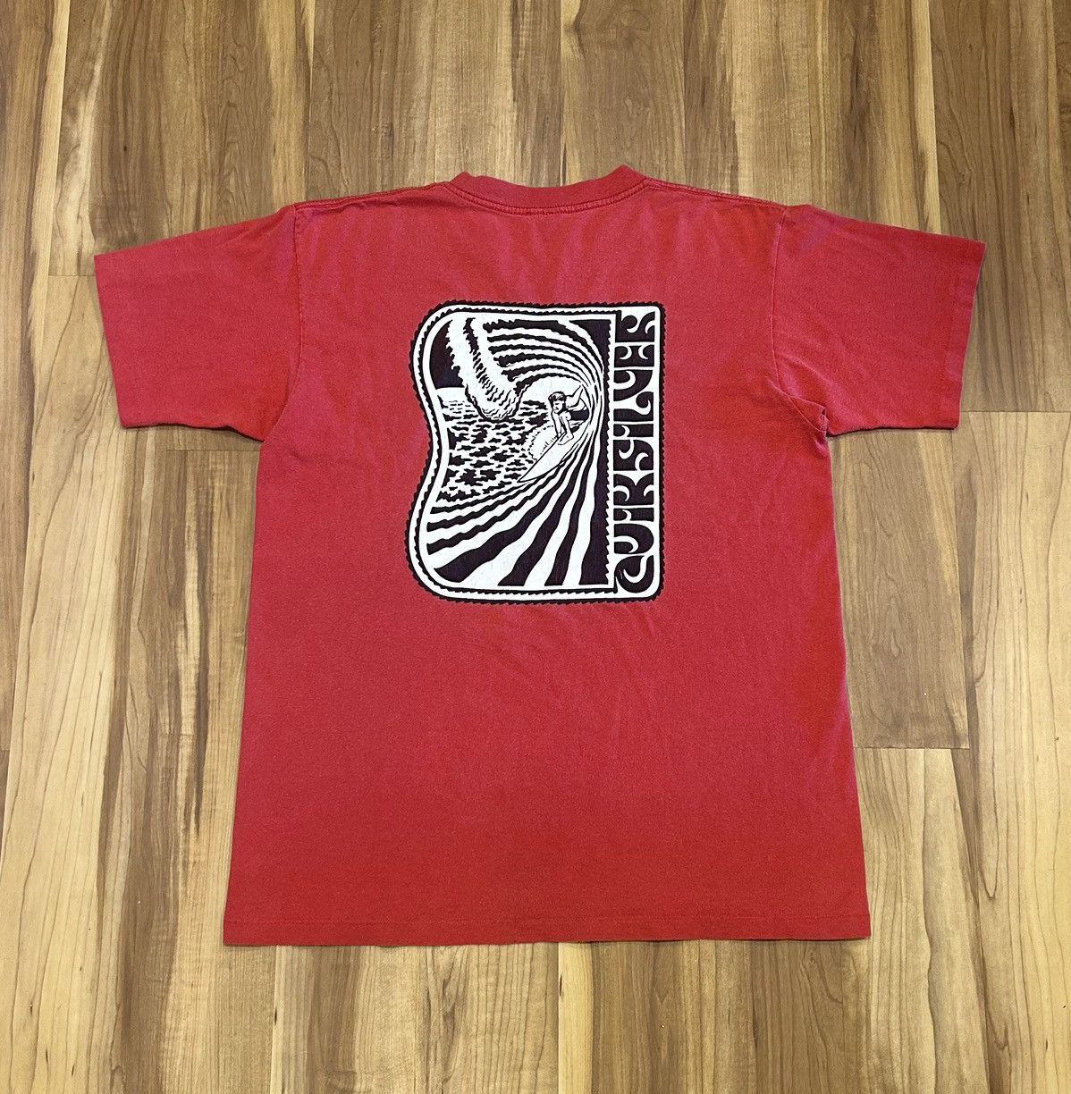 Quiksilver Vintage Quiksilver Surf Tee Size US L / EU 52-54 / 3 - 1 Thumbnail