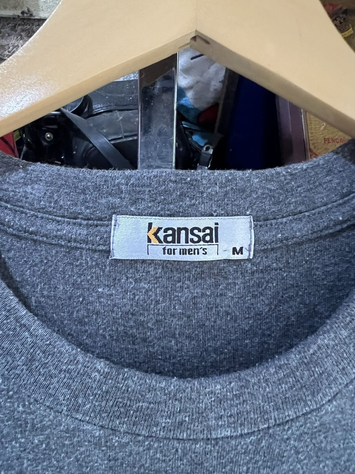 Kansai Yamamoto 🔥Kansai For Mens Small Logo Tees Size US M / EU 48-50 / 2 - 9 Thumbnail