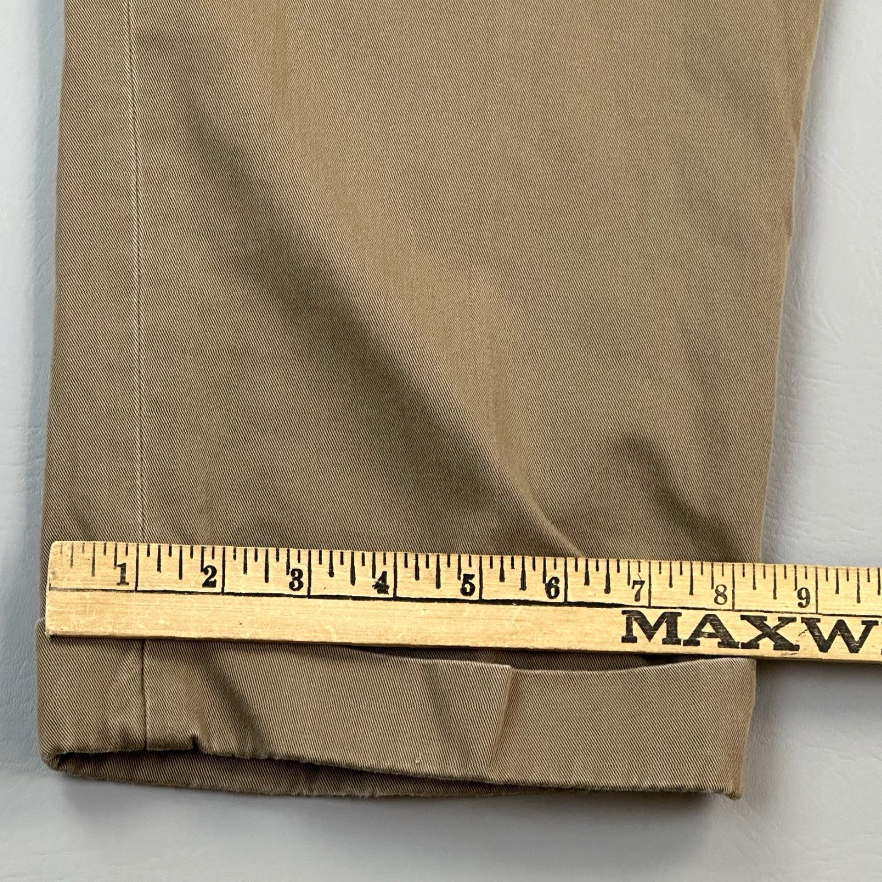 Polo Ralph Lauren Vintage Polo Ralph Lauren Hammond Pants Mens 35x32 35x31 Pleated Front Cuffed Chino Size US S / EU 44-46 / 1 - 4 Thumbnail
