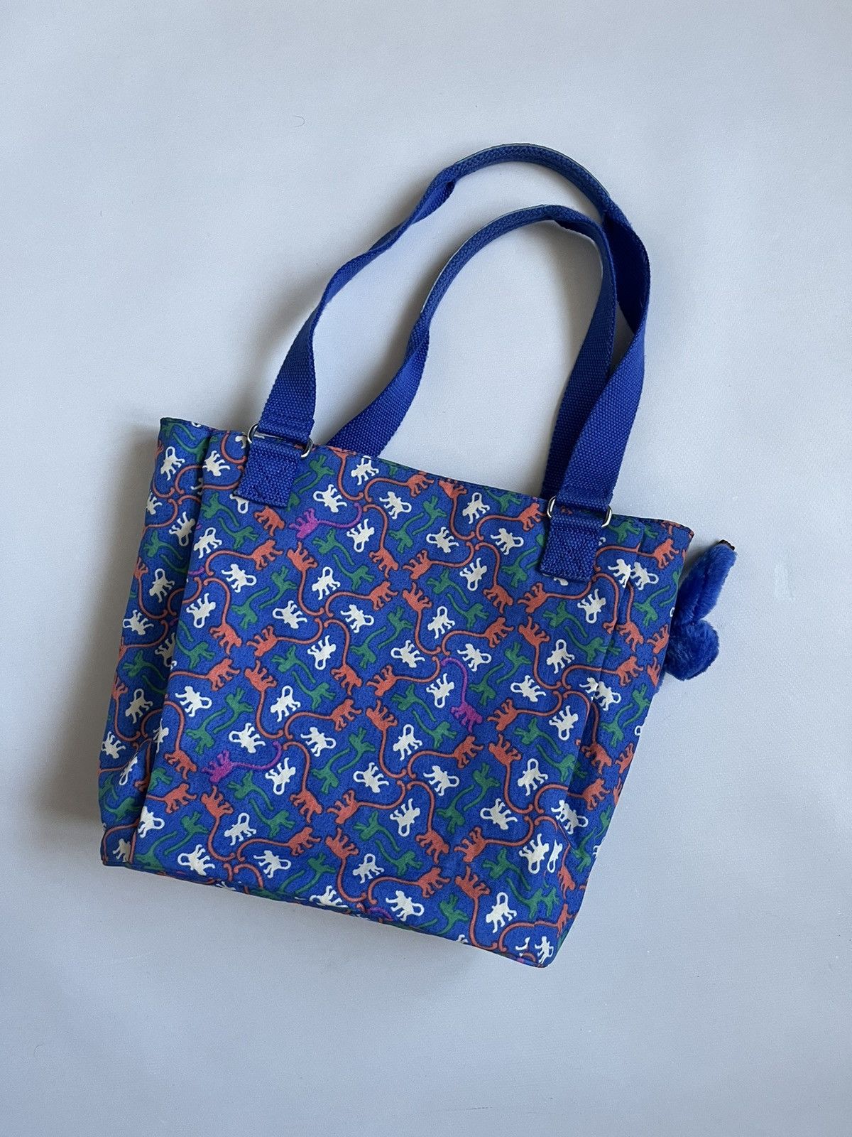 Other Kipling Women Blue Monogram Synthetic Shoulder Bag Size ONE SIZE - 2 Thumbnail